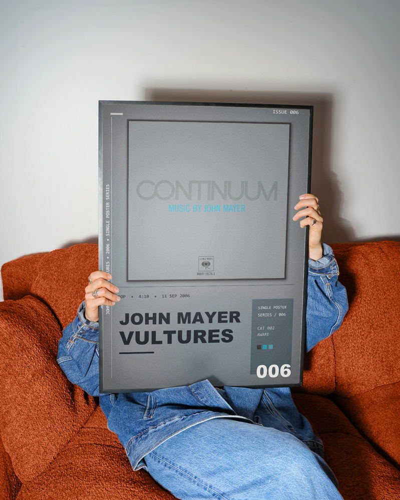 Music poster: John Mayer - Vultures