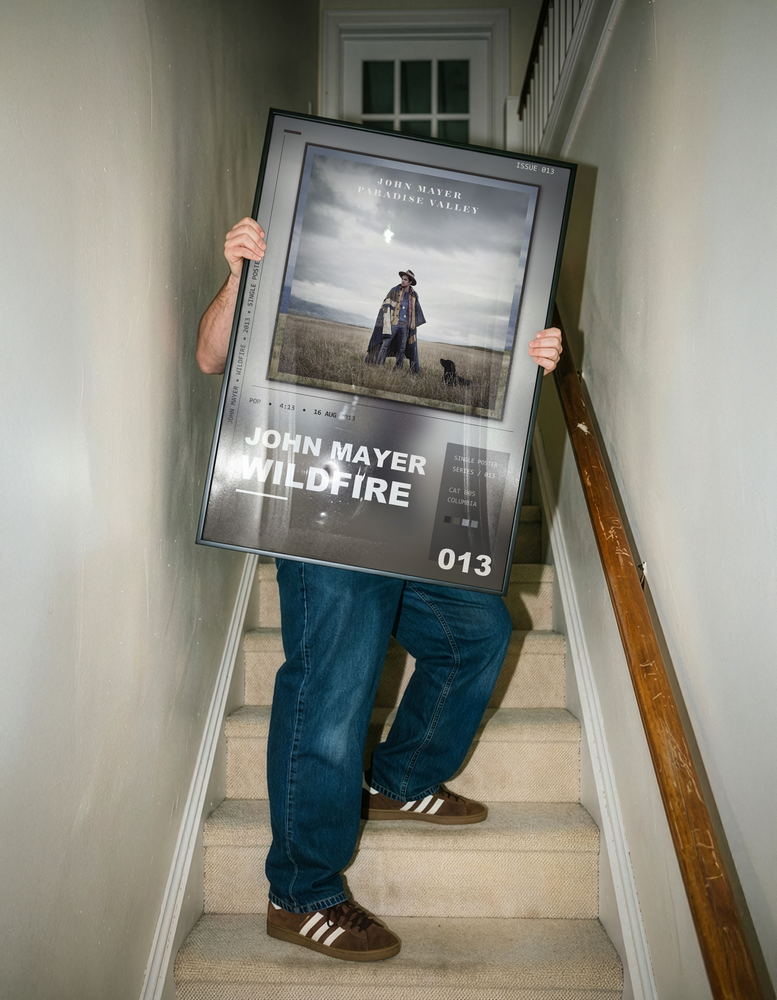 Music poster: John Mayer - Wildfire