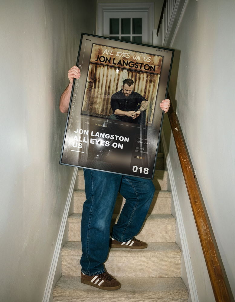 Music poster: Jon Langston - All Eyes On Us