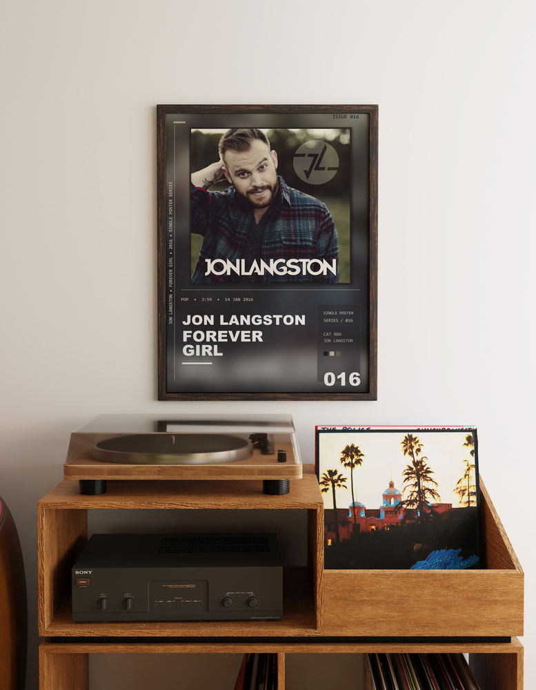 Music poster: Jon Langston - Forever Girl