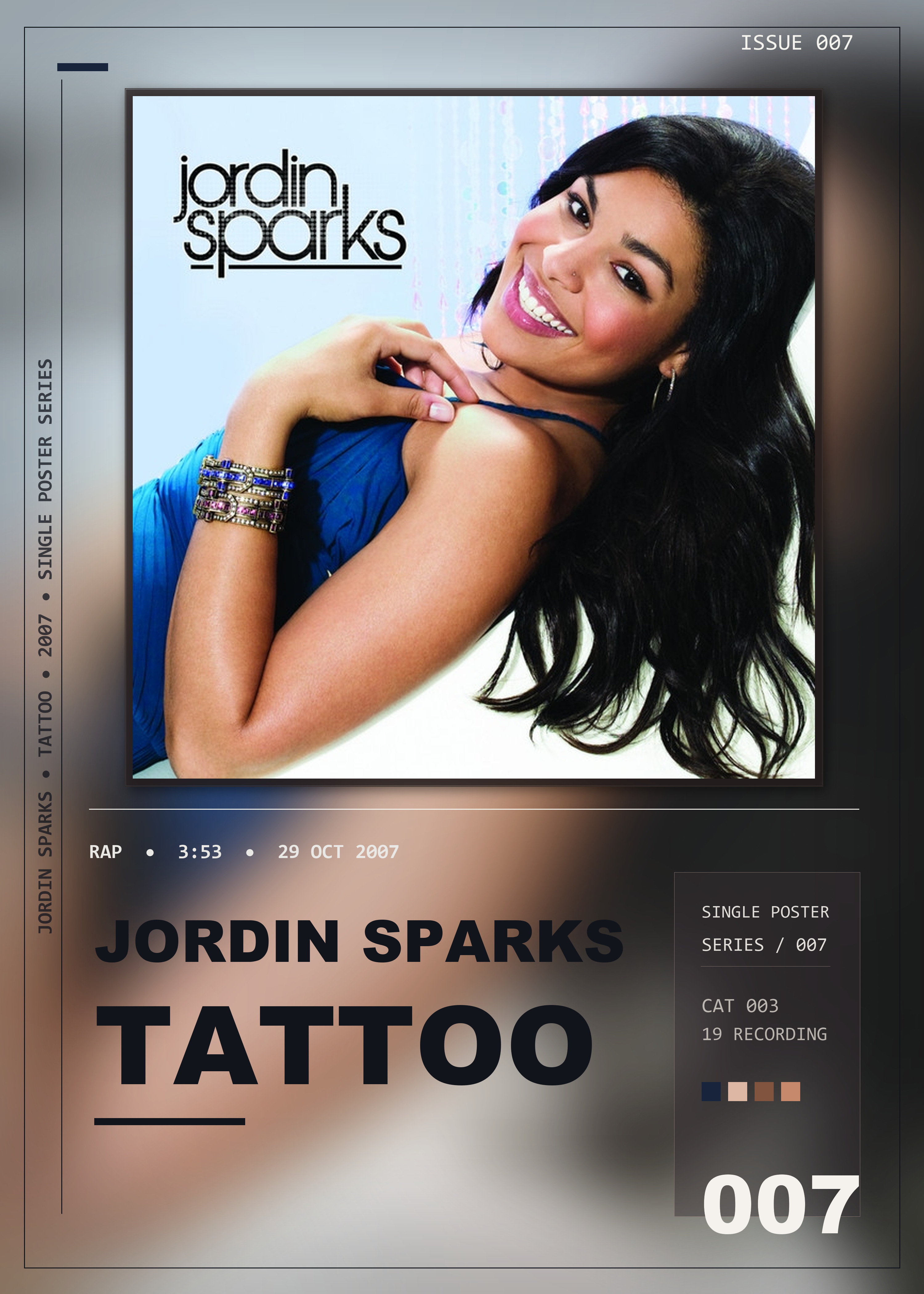 Music poster: Jordin Sparks - Tattoo