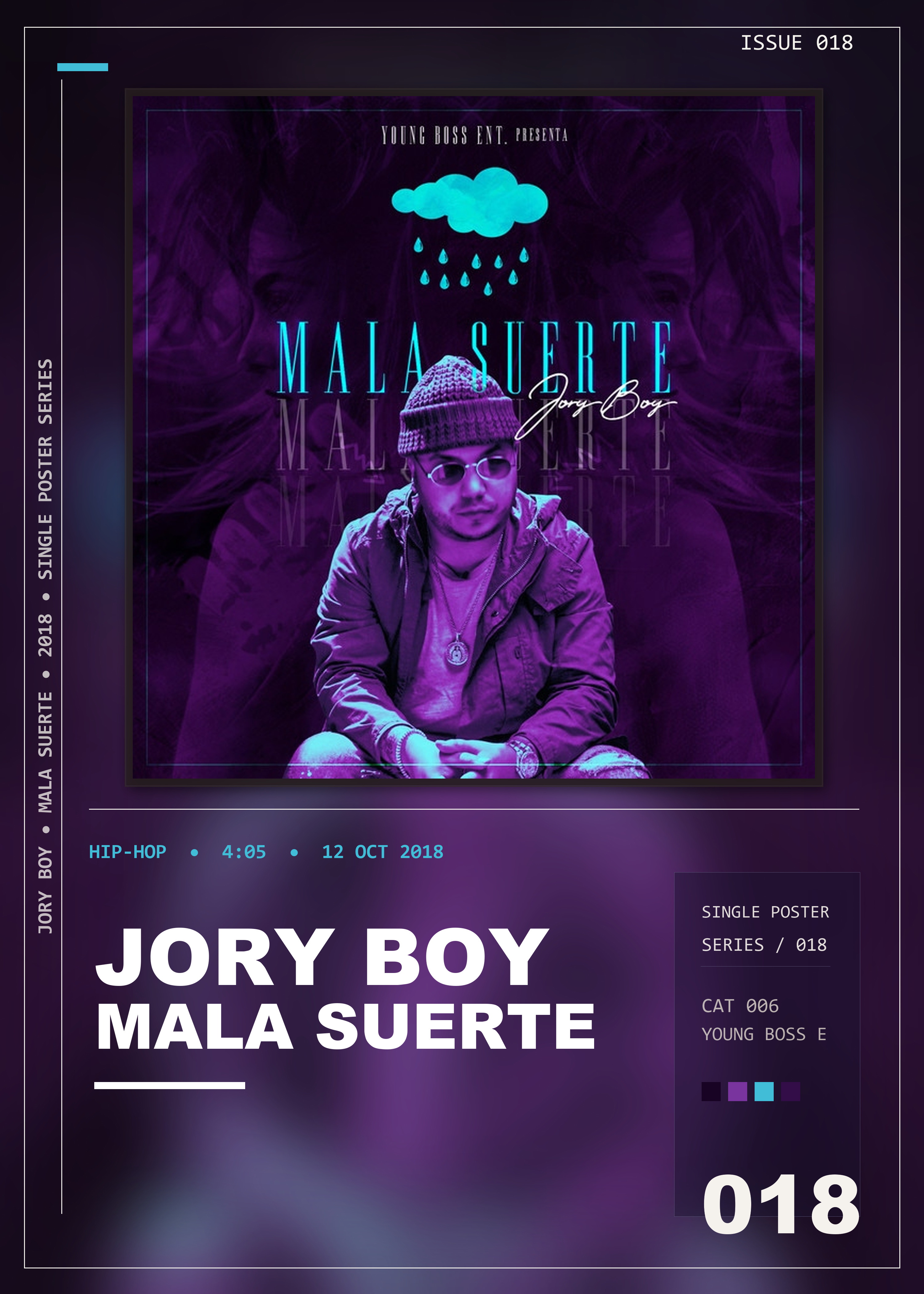 Music poster: Jory Boy - Mala Suerte