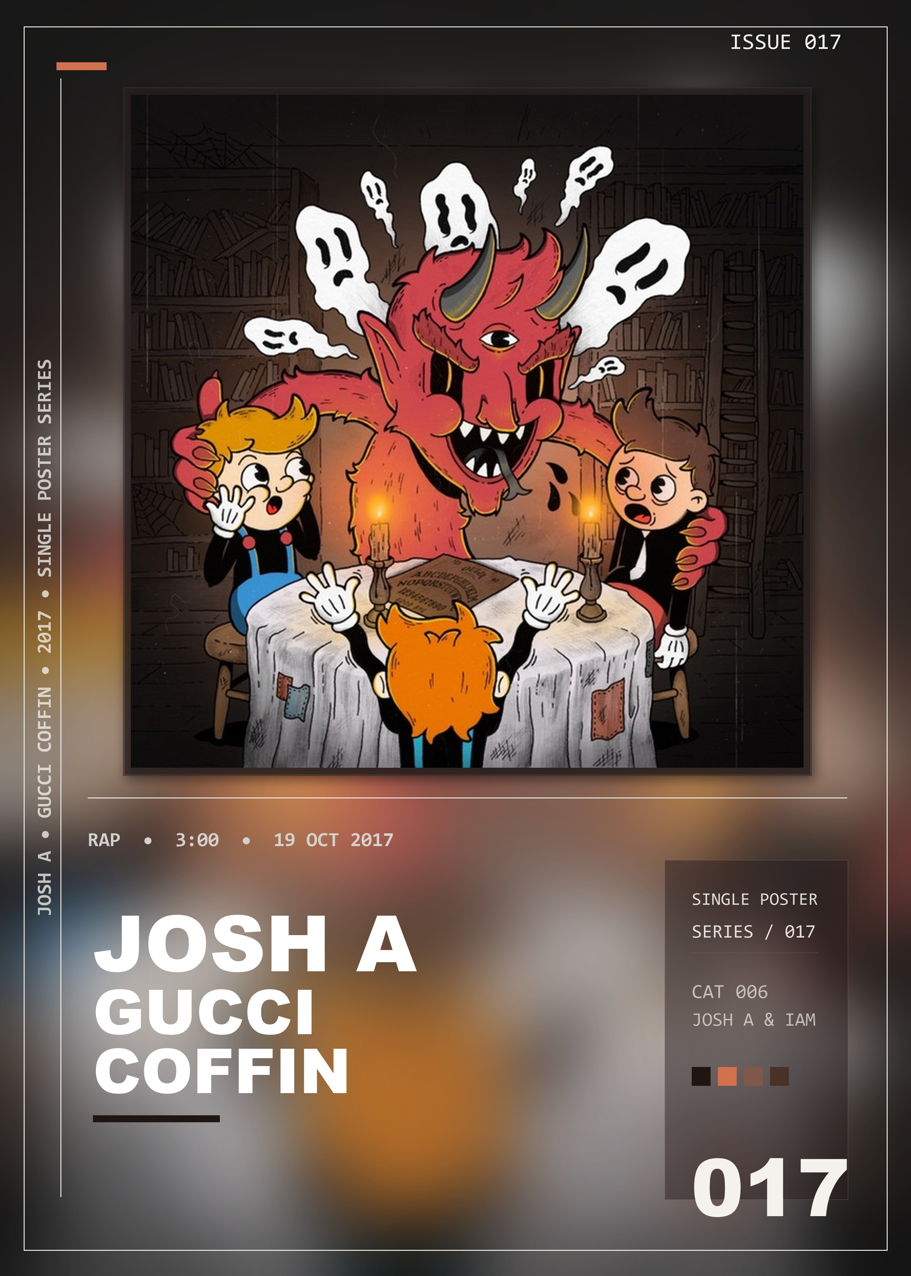Music poster: Josh A - Gucci Coffin