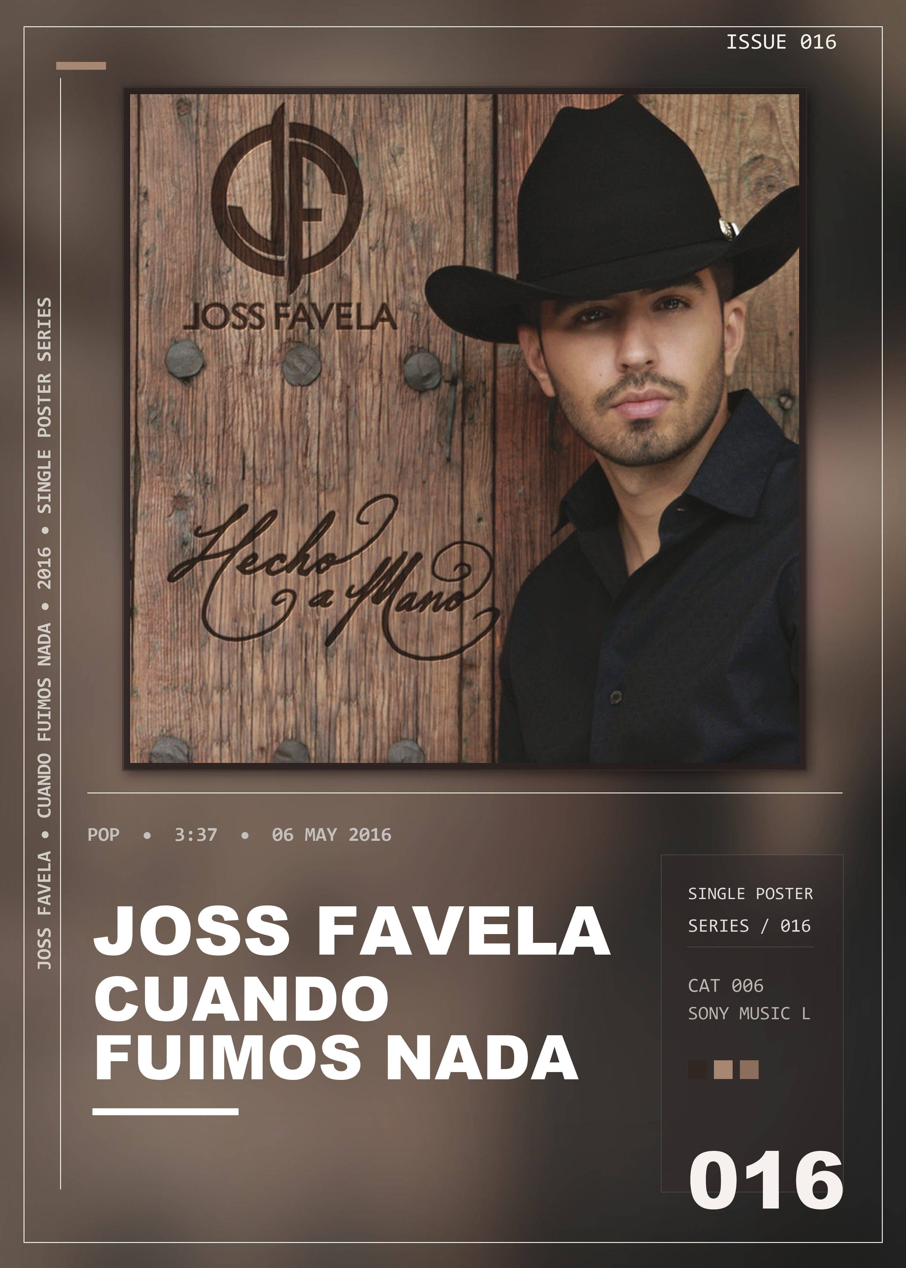 Music poster: Joss Favela - Cuando Fuimos Nada