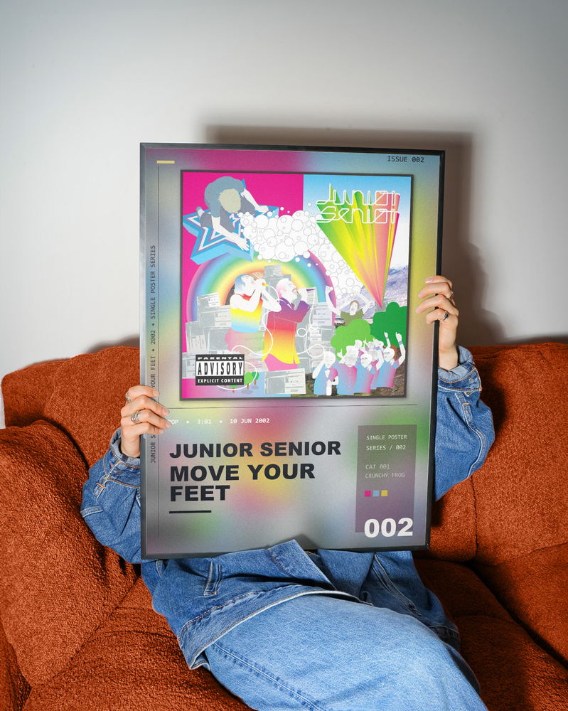 Music poster: Junior Senior - Move Your Feet