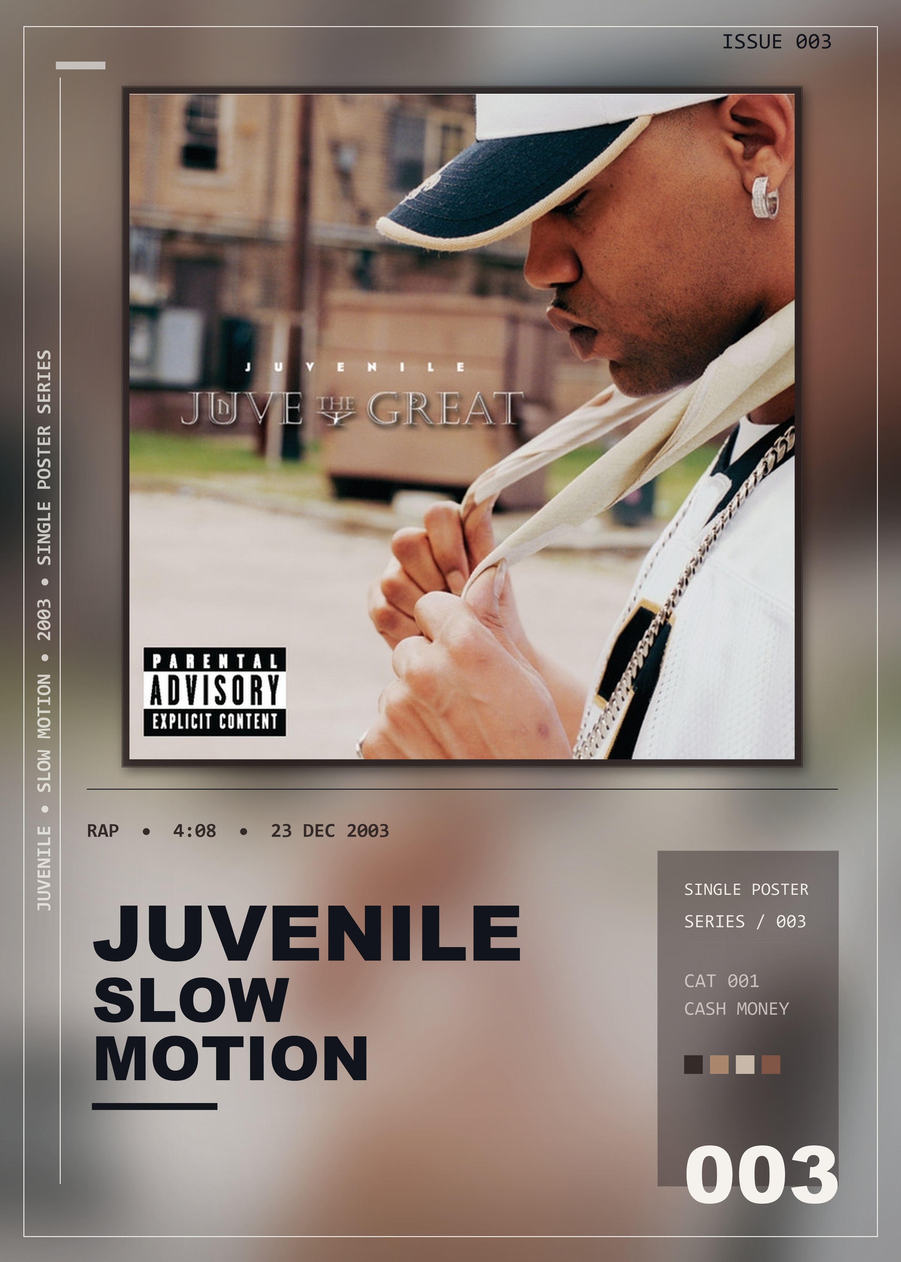 Music poster: Juvenile - Slow Motion