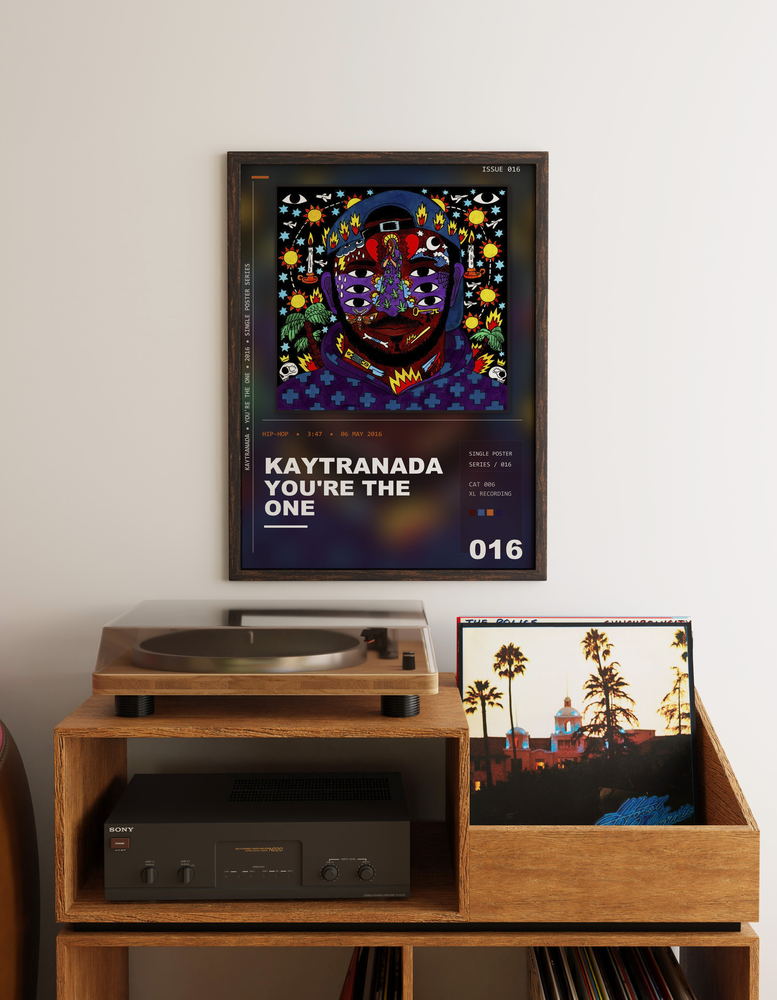 Music poster: KAYTRANADA - YOURE THE ONE