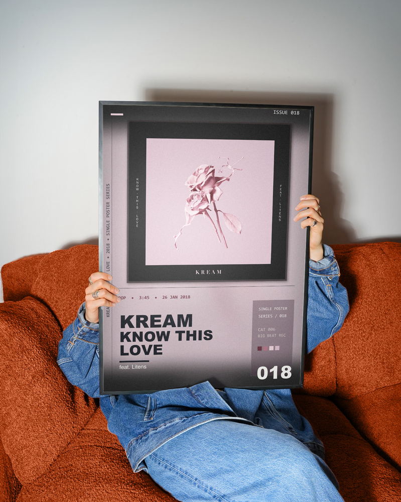 Music poster: KREAM - Know This Love feat Litens