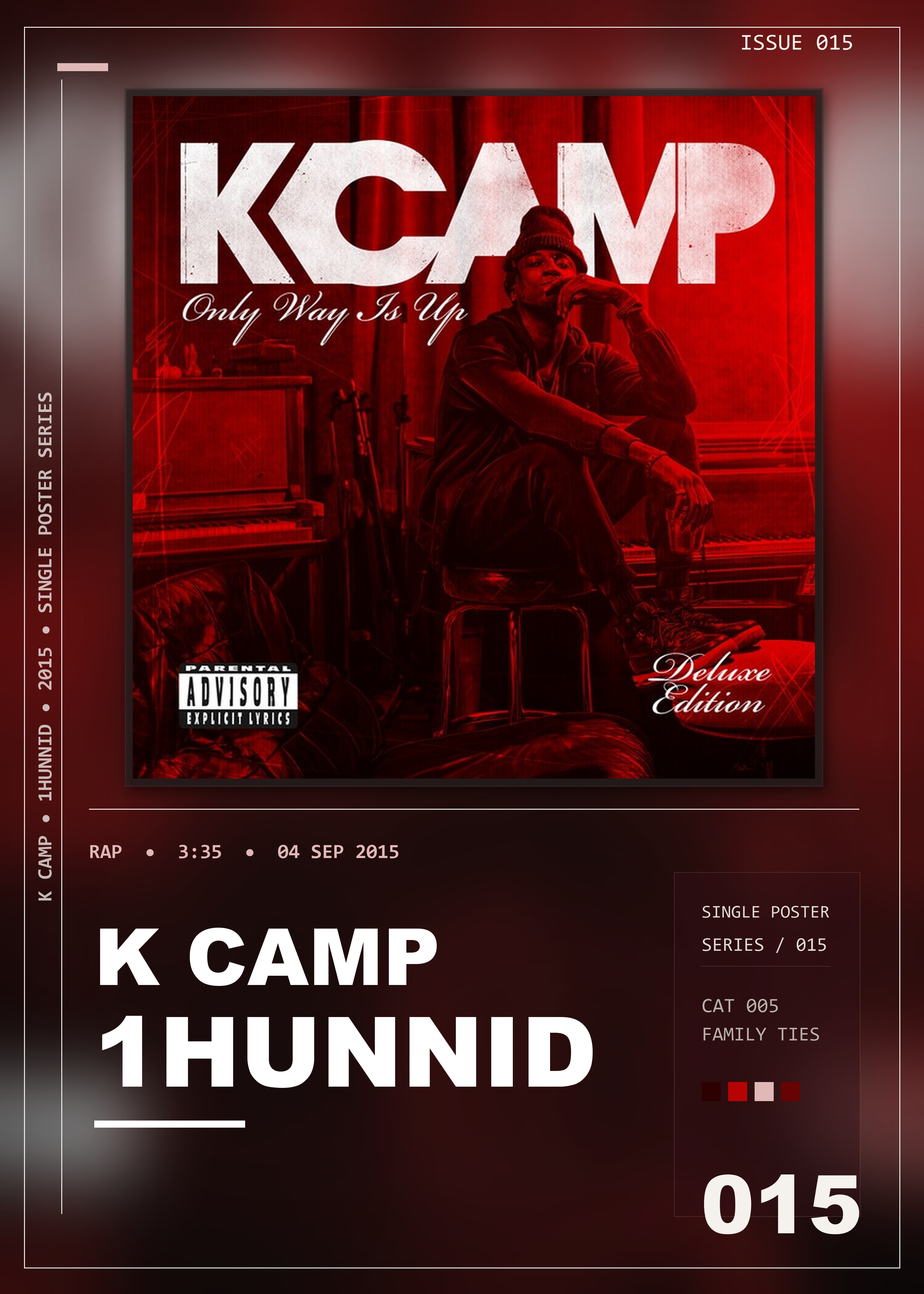 Music poster: K CAMP - 1Hunnid