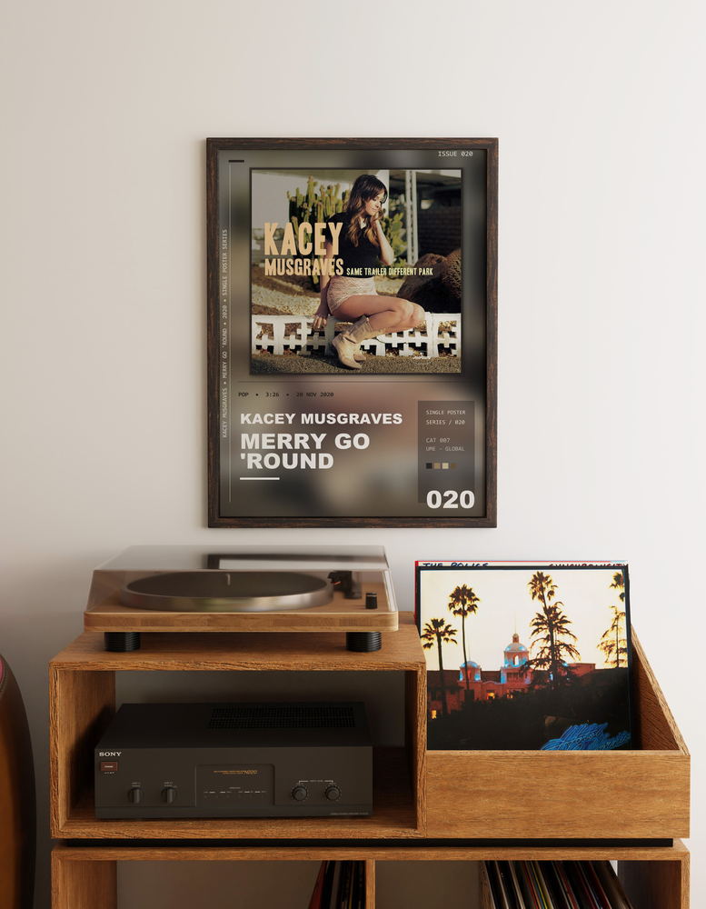 Music poster: Kacey Musgraves - Merry Go Round