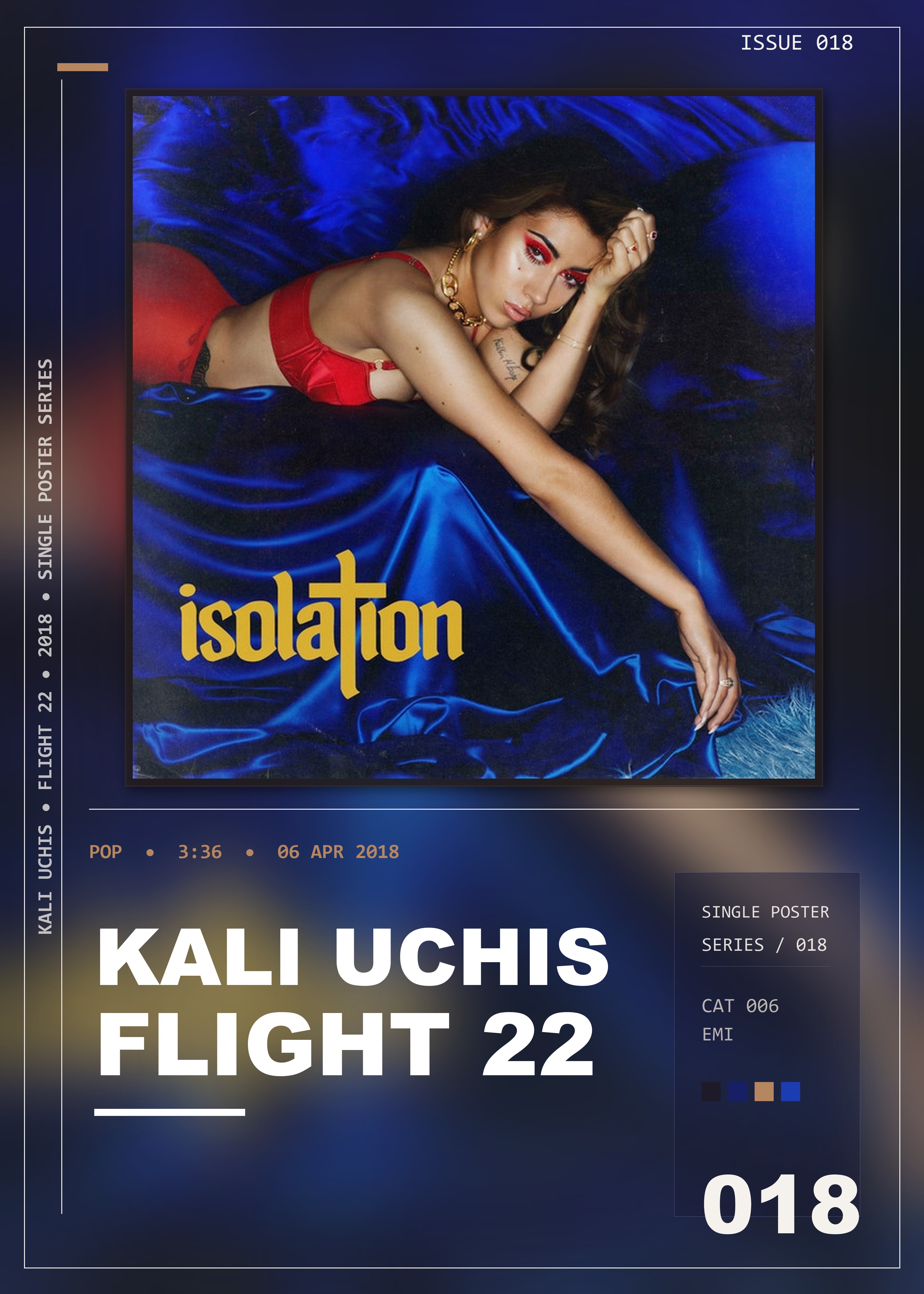 Music poster: Kali Uchis - Flight 22