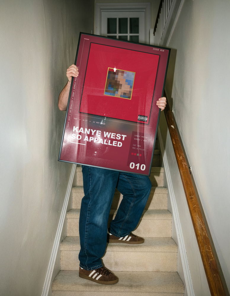 Music poster: Kanye West - So Appalled