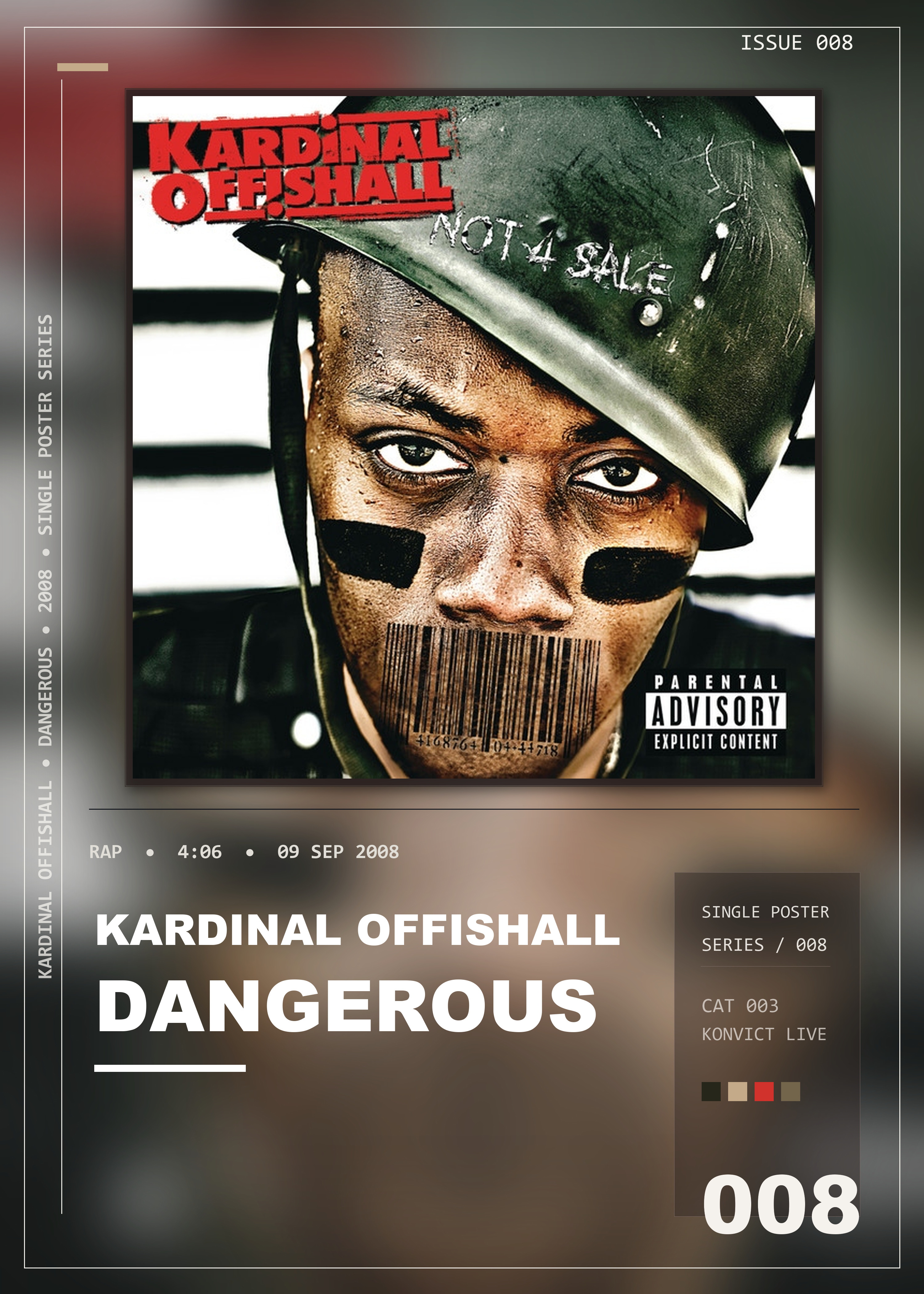 Music poster: Kardinal Offishall - Dangerous