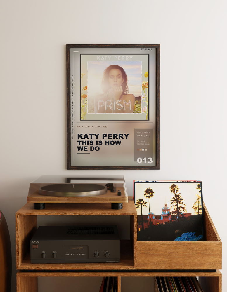 Music poster: Katy Perry - This Is How We Do