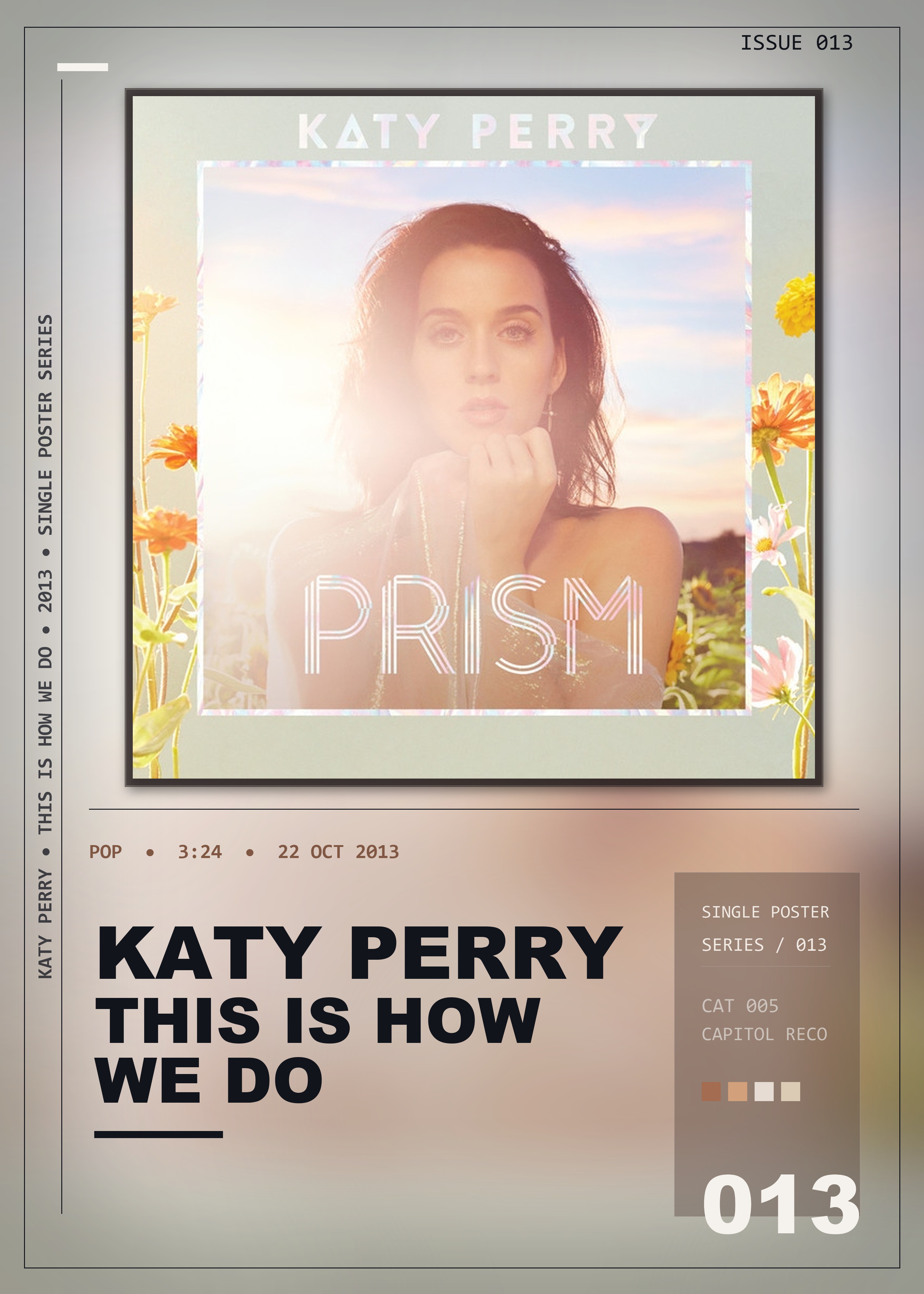 Music poster: Katy Perry - This Is How We Do