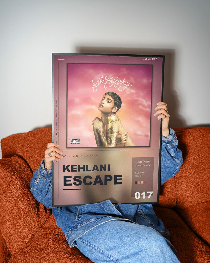 Music poster: Kehlani - Escape