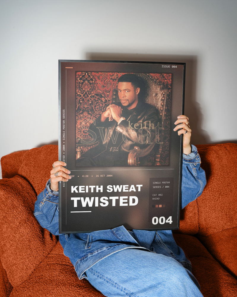 Music poster: Keith Sweat - Twisted