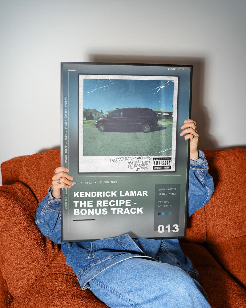 Music poster: Kendrick Lamar - The Recipe - Bonus Track