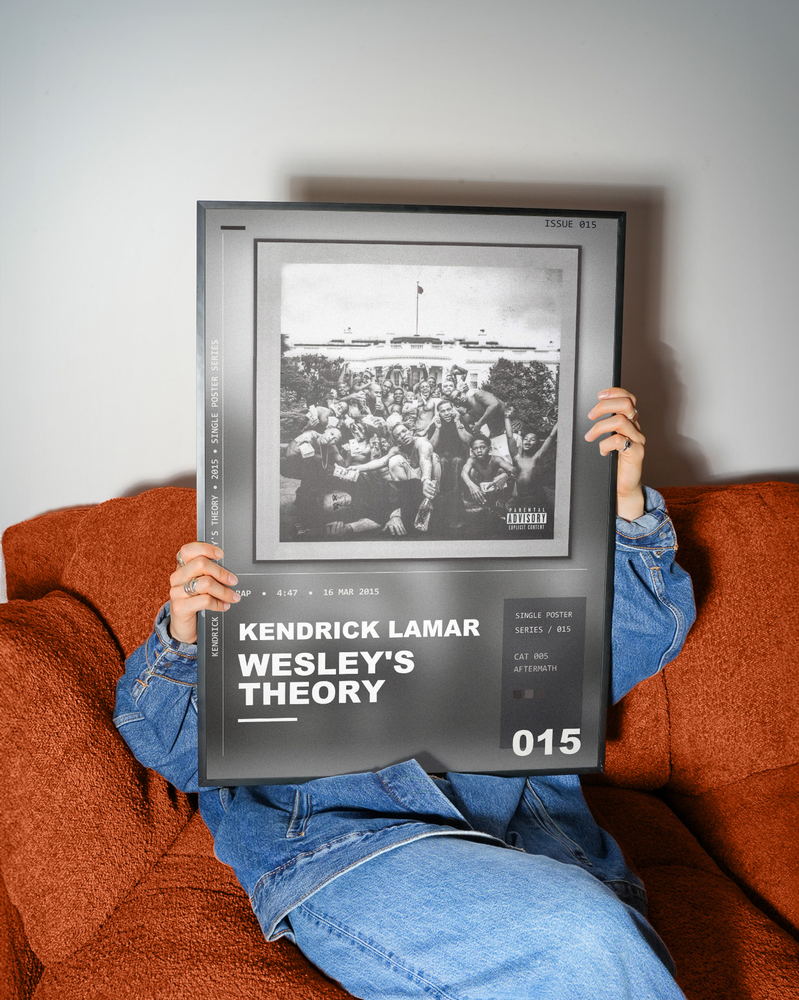 Music poster: Kendrick Lamar - Wesleys Theory