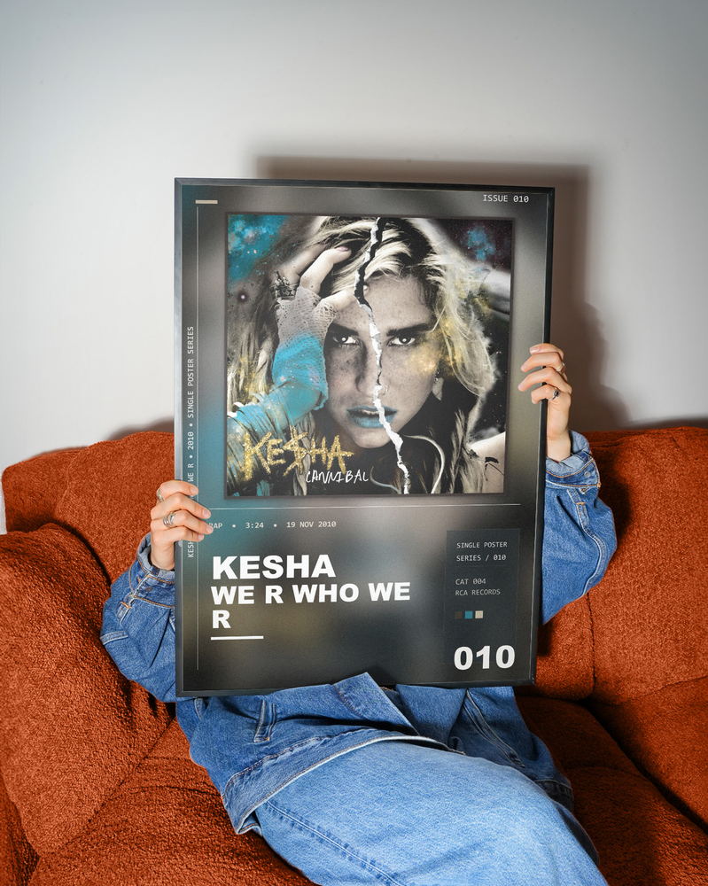 Music poster: Kesha - We R Who We R