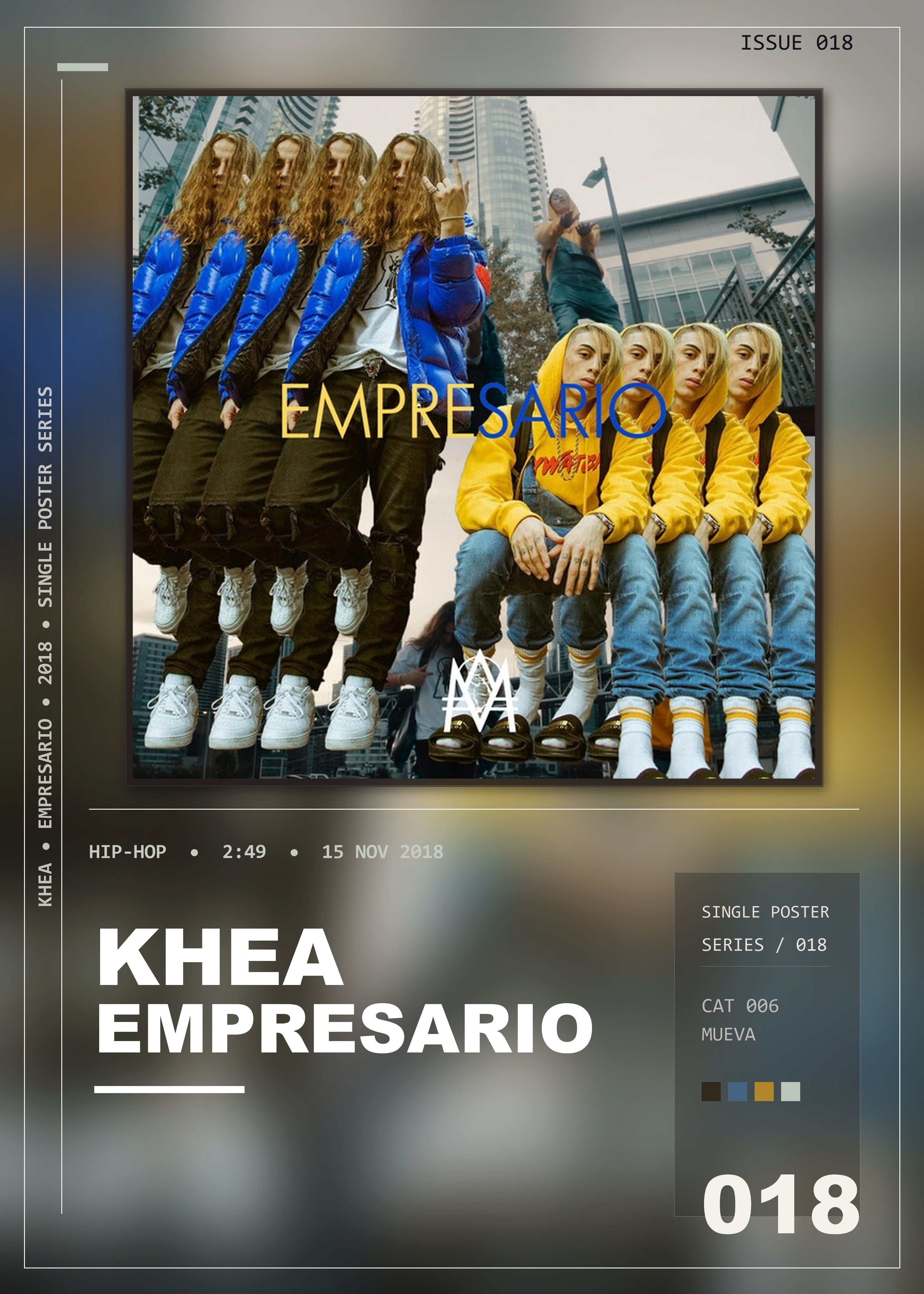 Music poster: Khea - Empresario