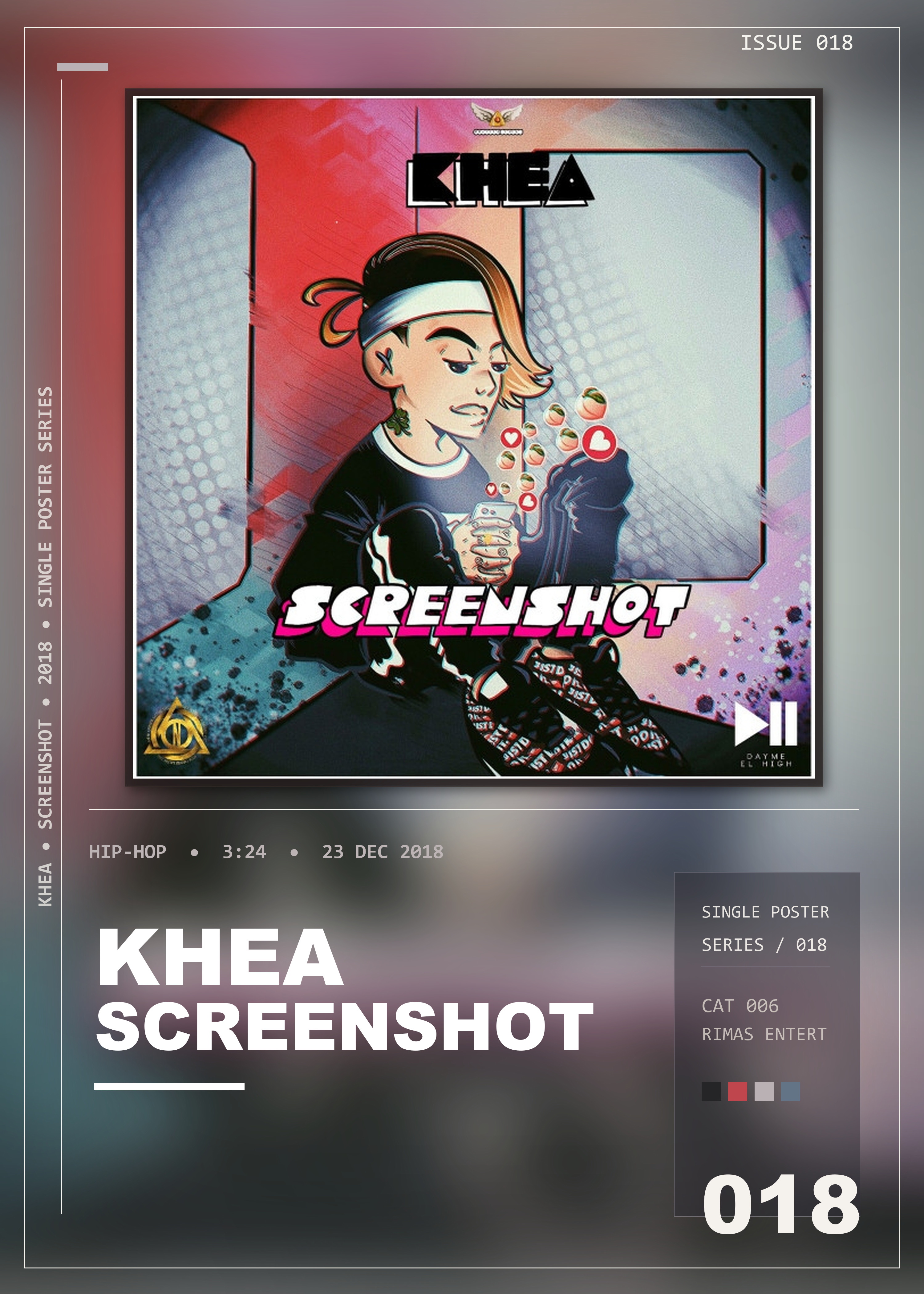 Music poster: Khea - Screenshot