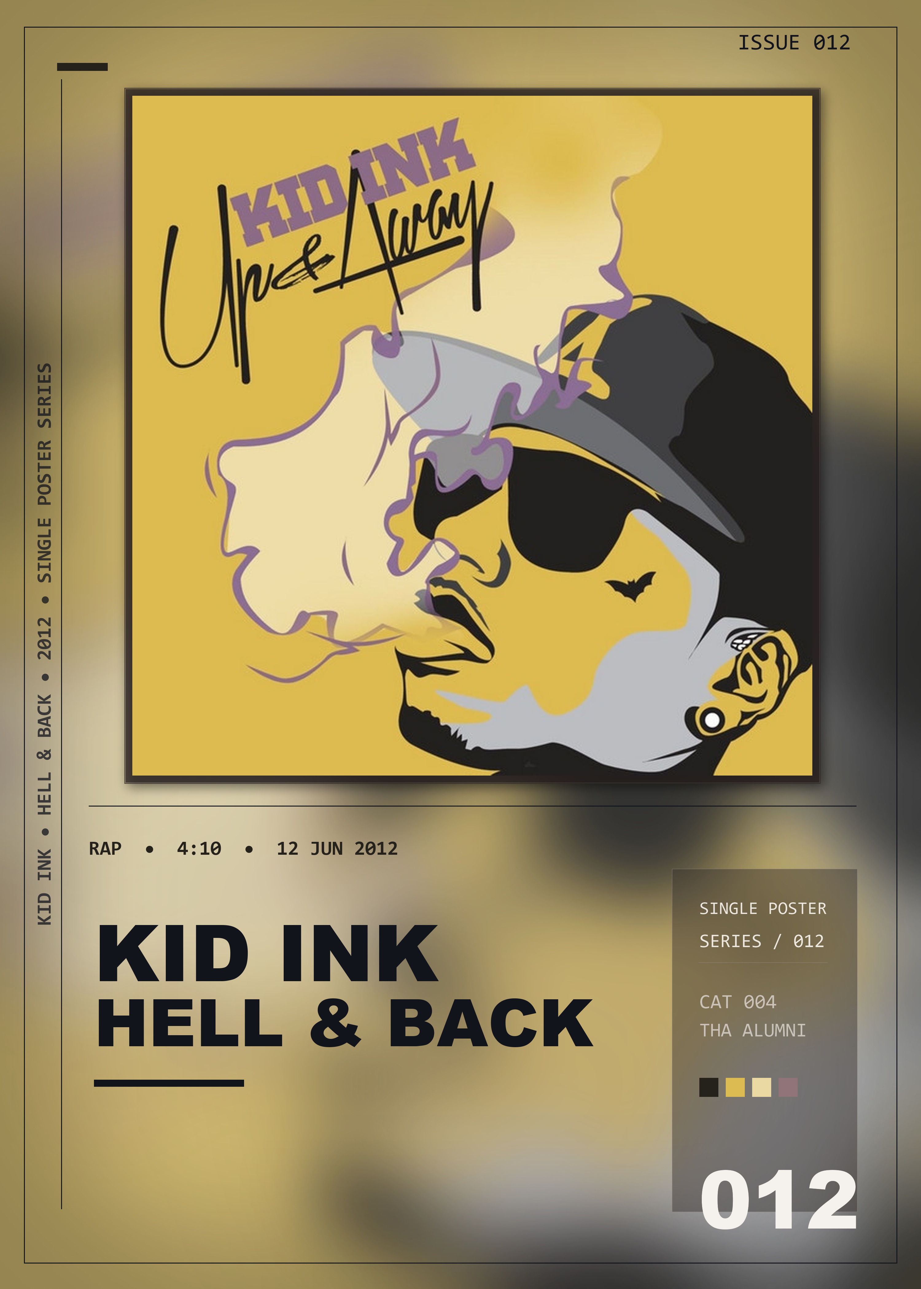 Music poster: Kid Ink - Hell Back