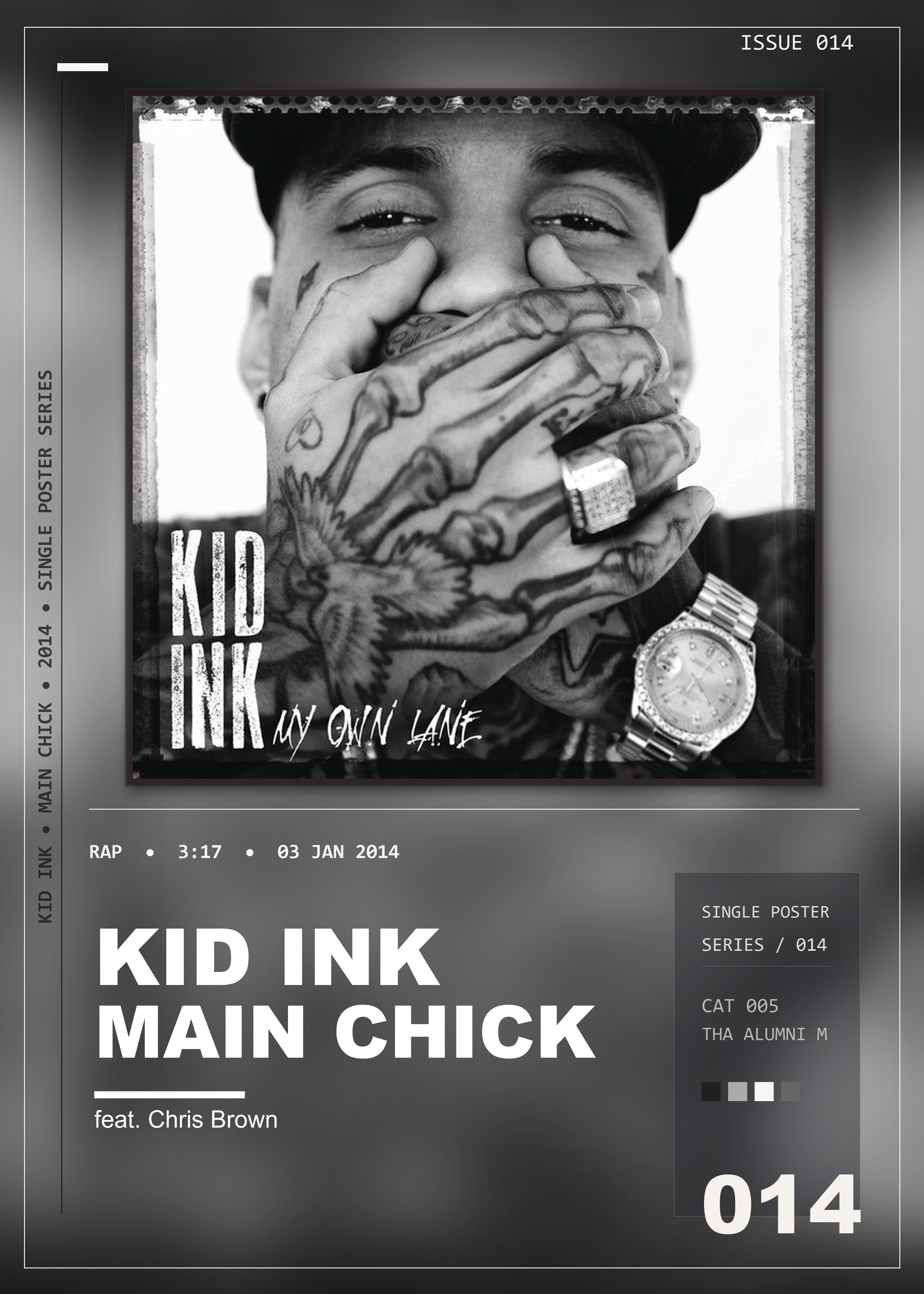 Music poster: Kid Ink - Main Chick feat Chris Brown