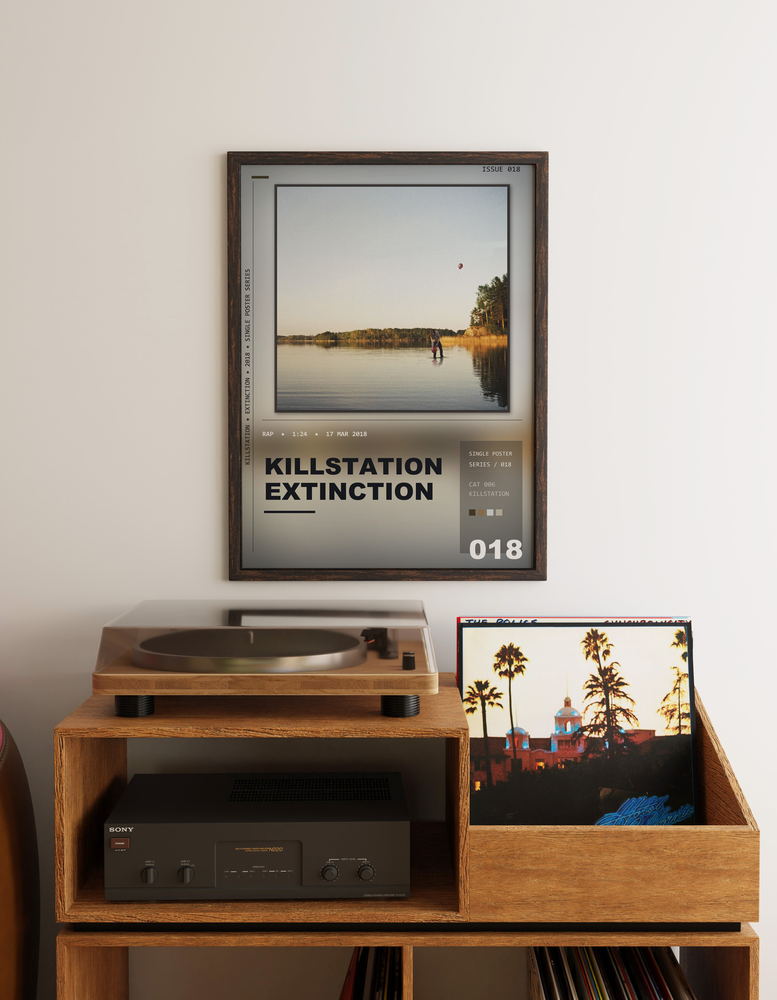 Music poster: Killstation - Extinction