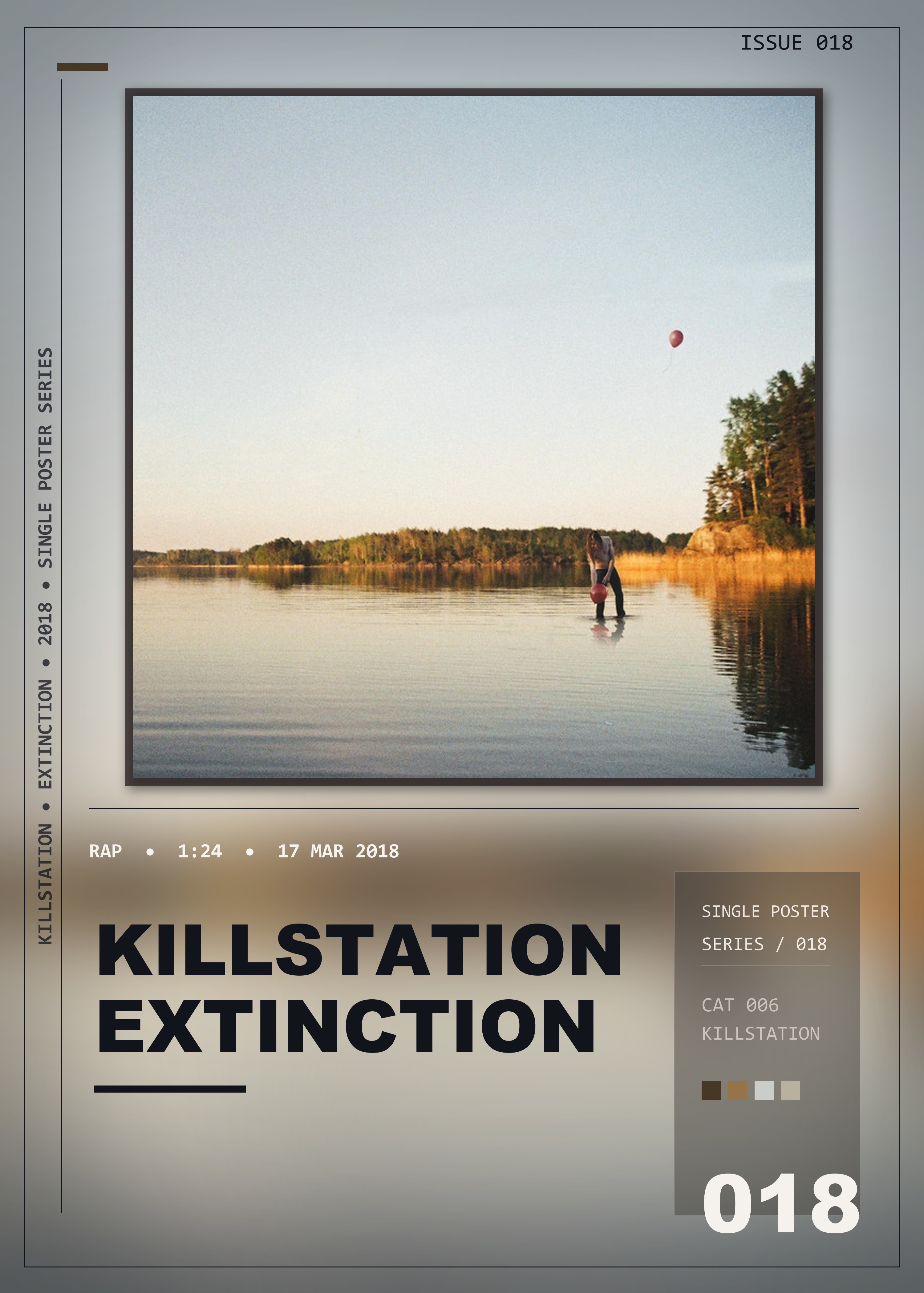 Music poster: Killstation - Extinction