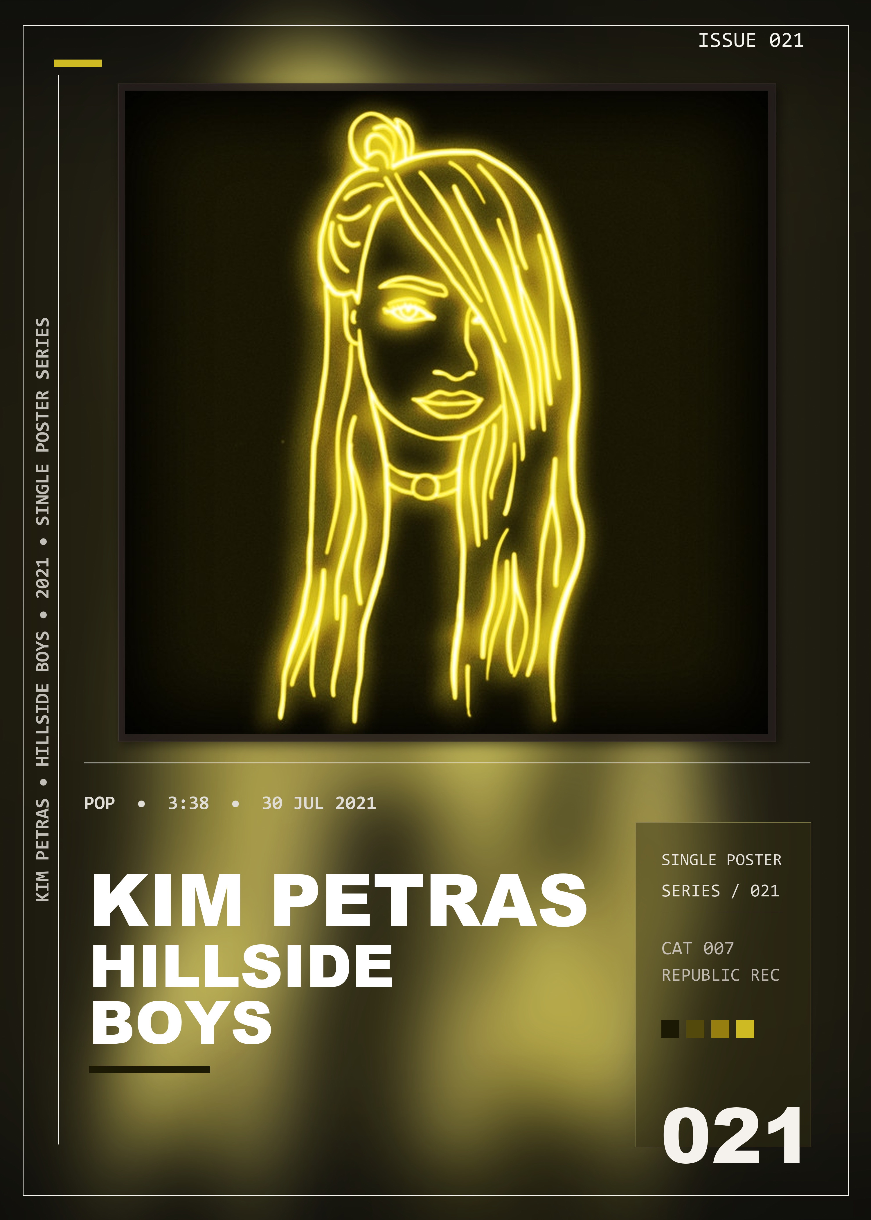 Music poster: Kim Petras - Hillside Boys