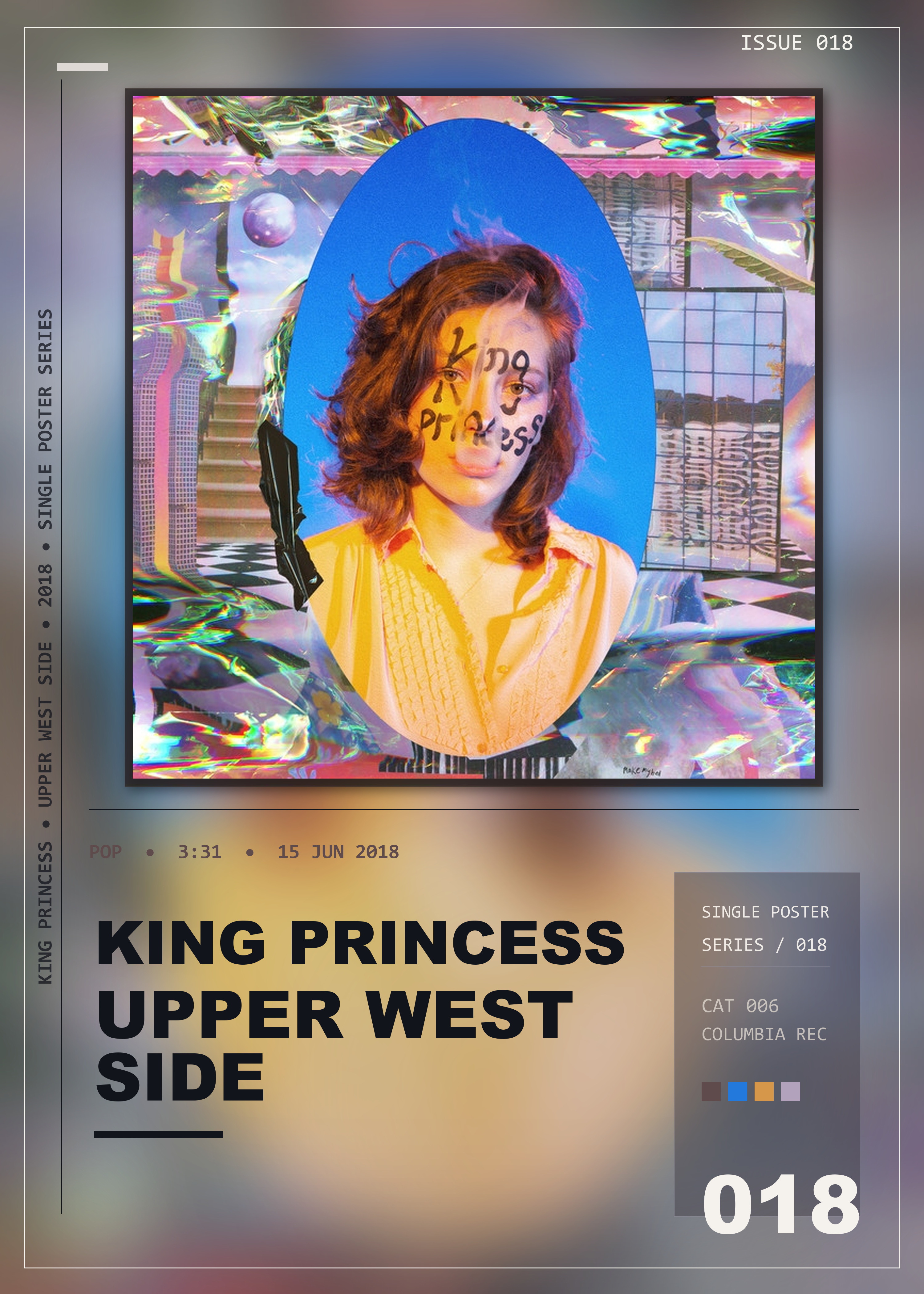 Music poster: King Princess - Upper West Side