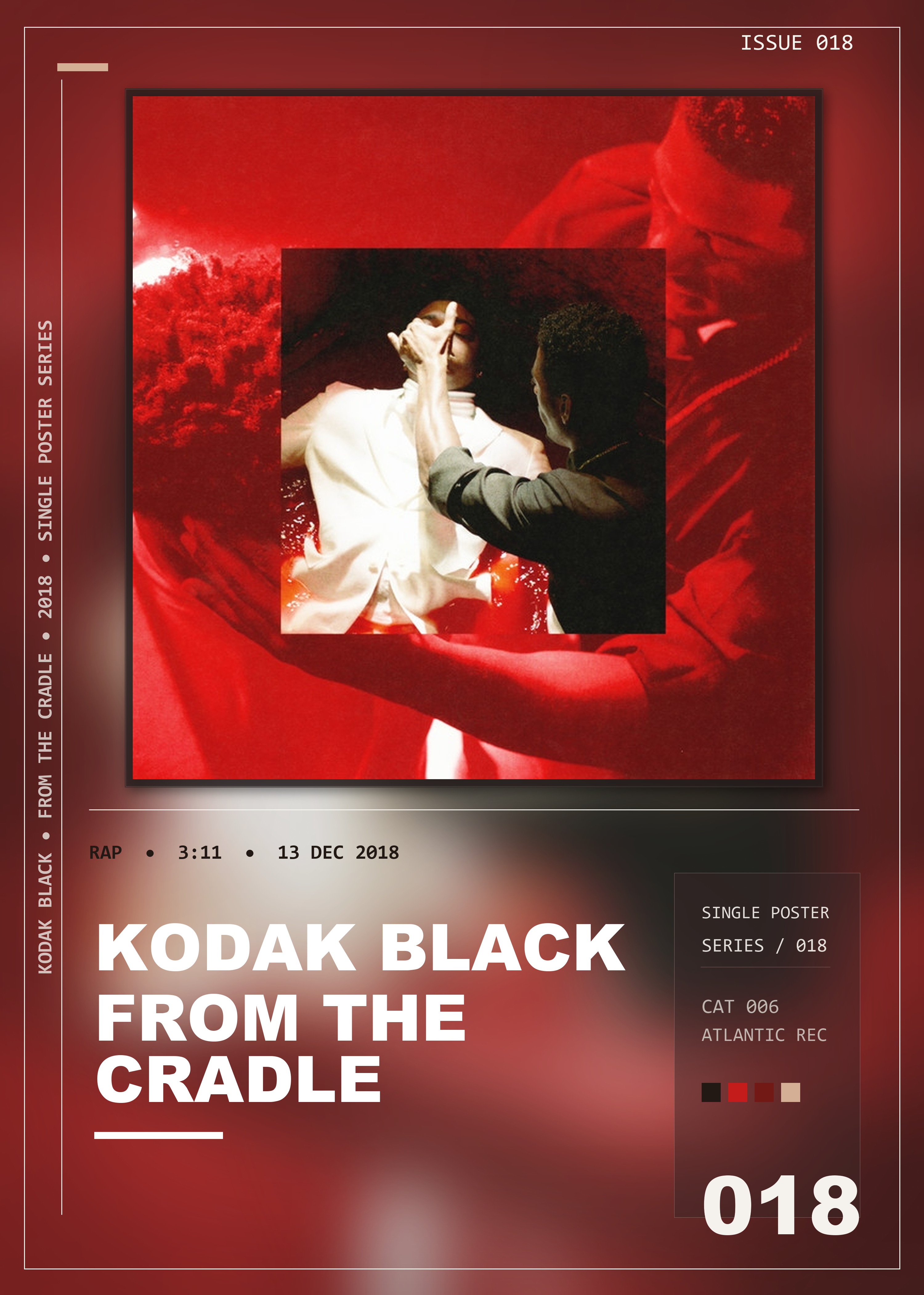 Music poster: Kodak Black - From The Cradle