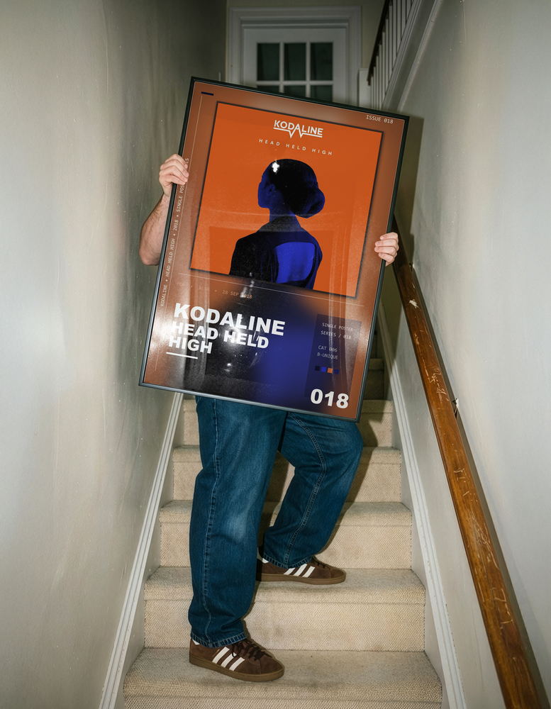 Music poster: Kodaline - Head Held High