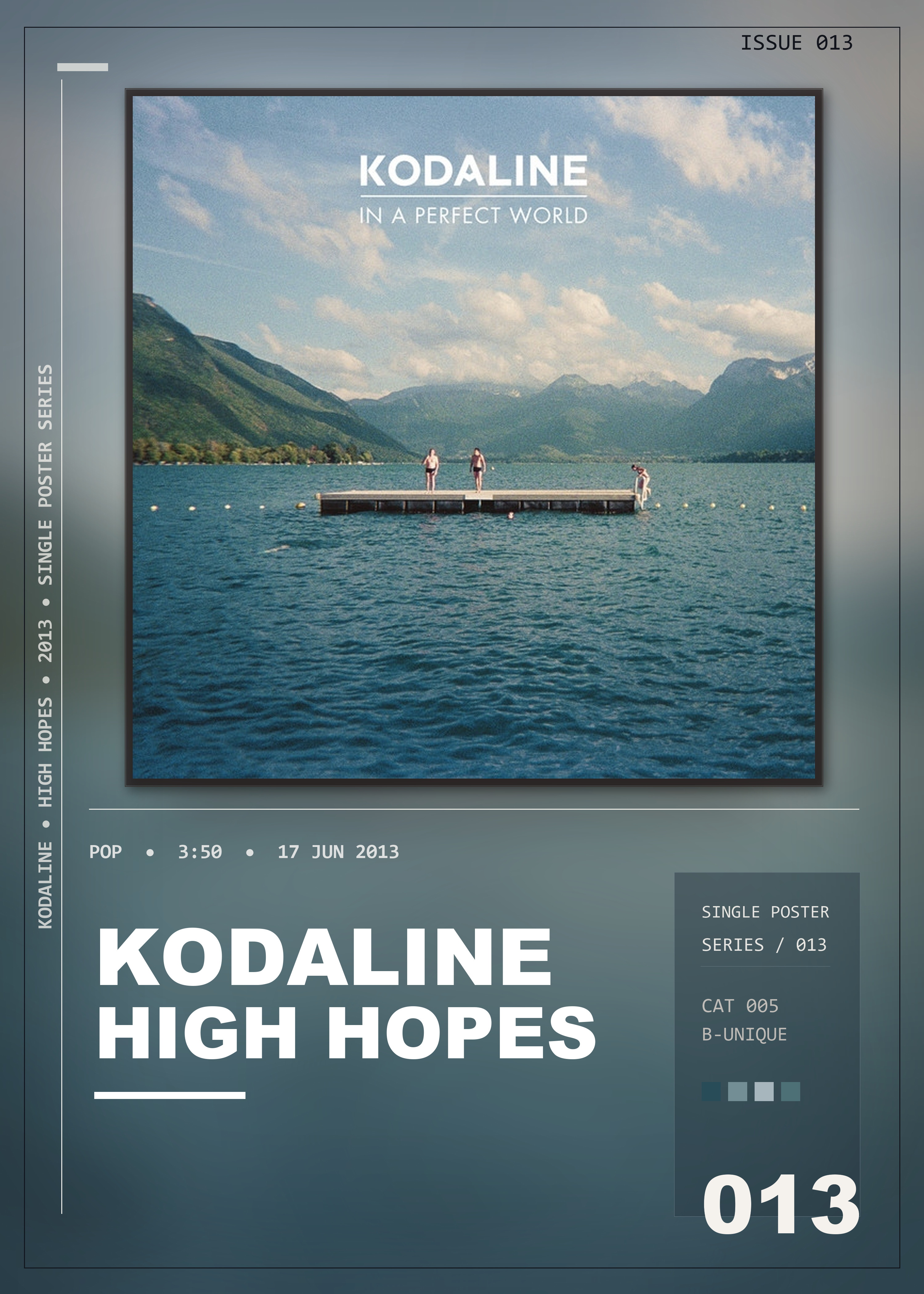 Music poster: Kodaline - High Hopes