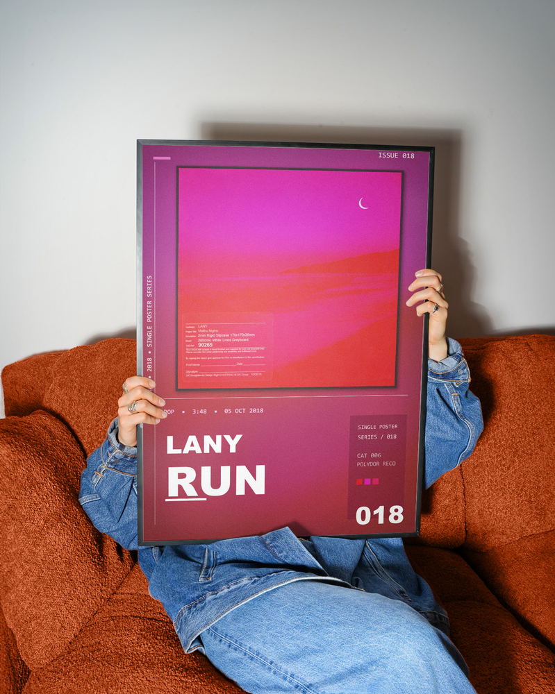 Music poster: LANY - Run