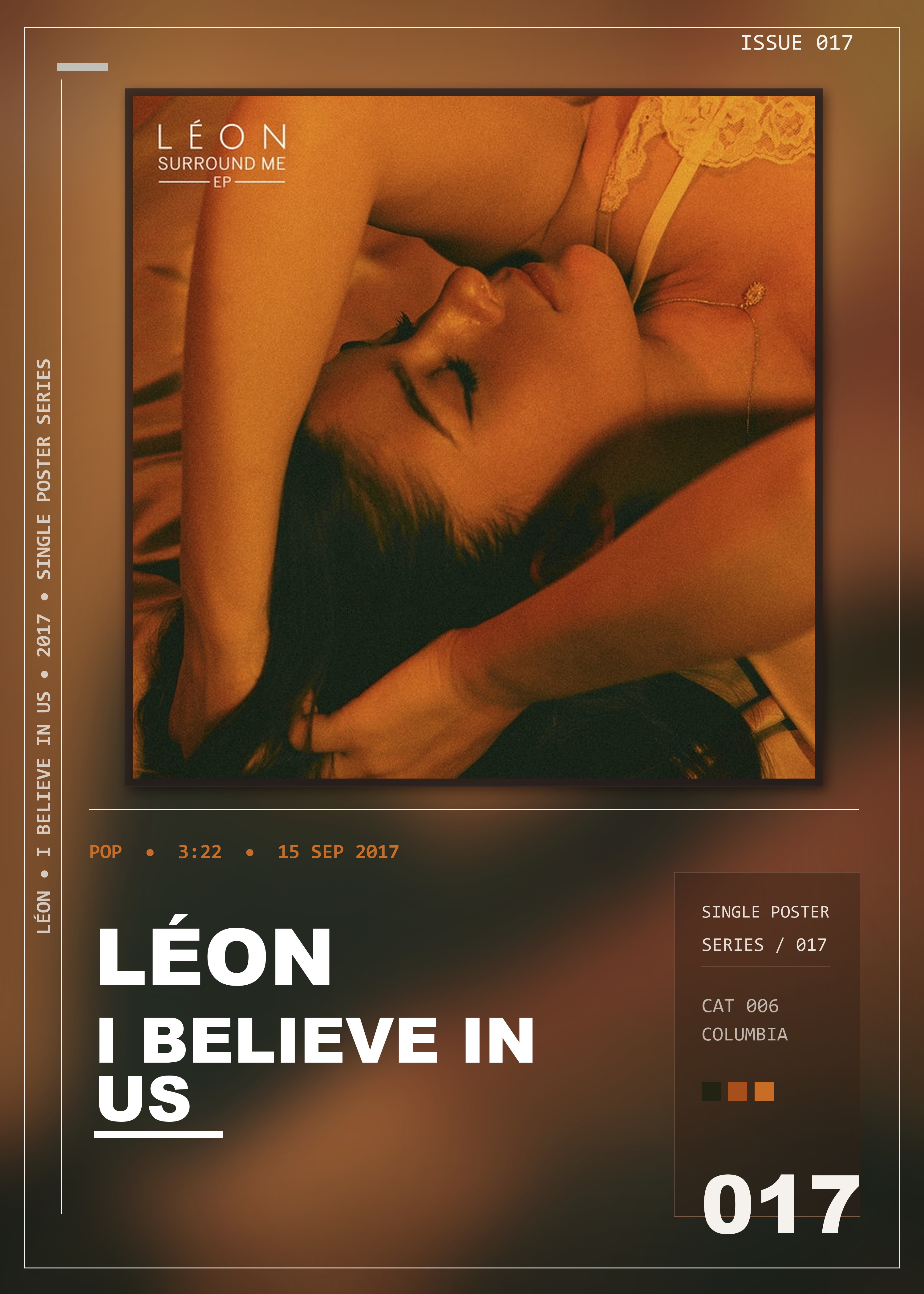 Music poster: LÉON - I Believe in Us