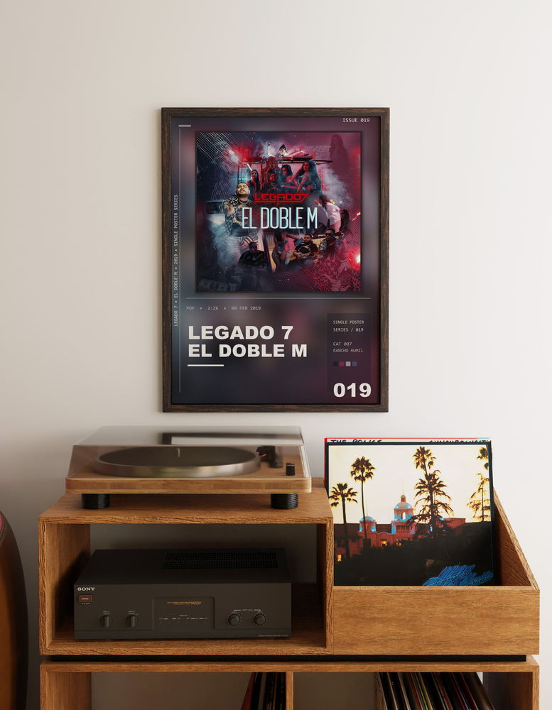 Music poster: LEGADO 7 - El Doble M