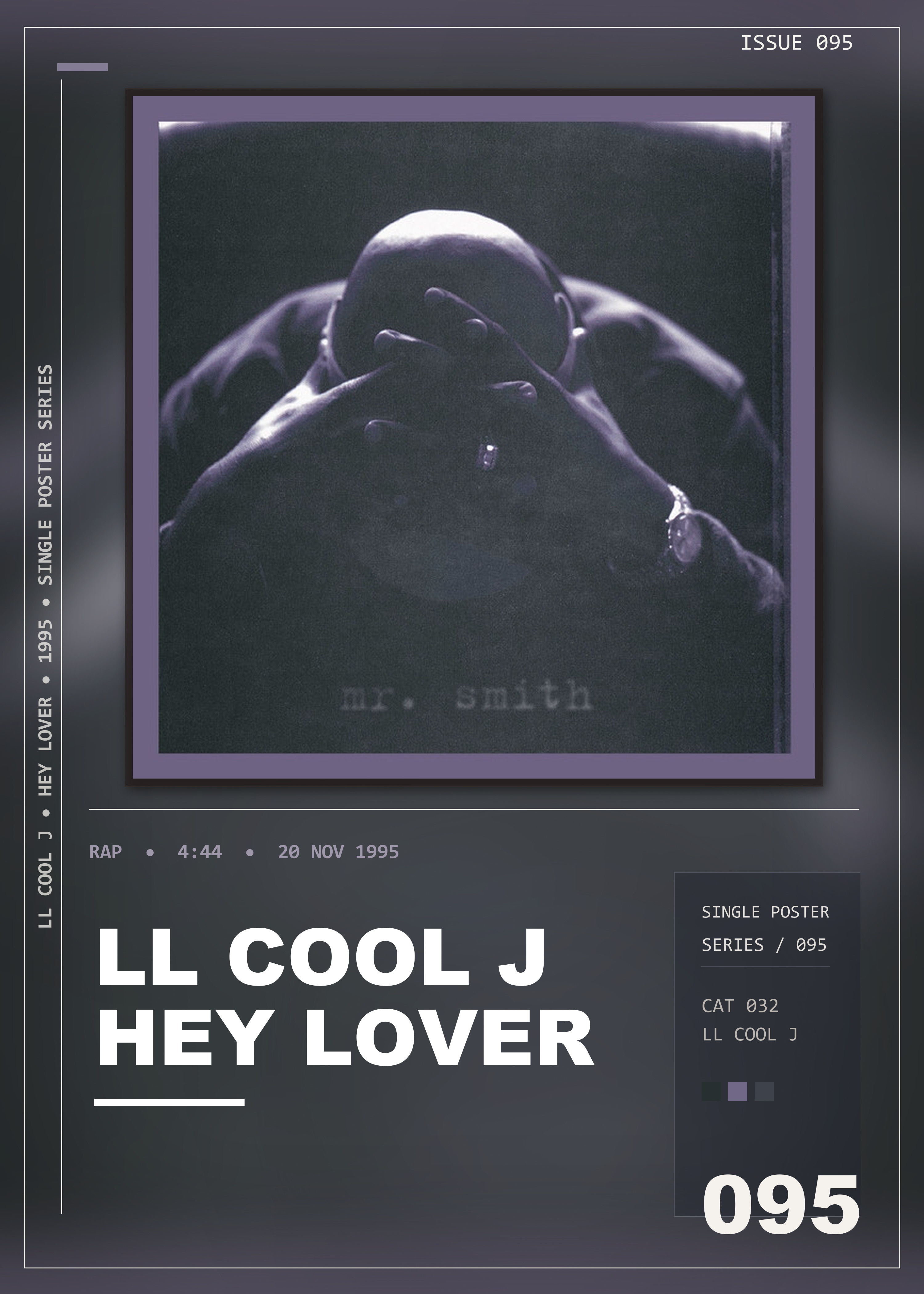 Music poster: LL Cool J - Hey Lover