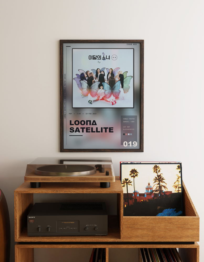 Music poster: LOOΠΔ - Satellite