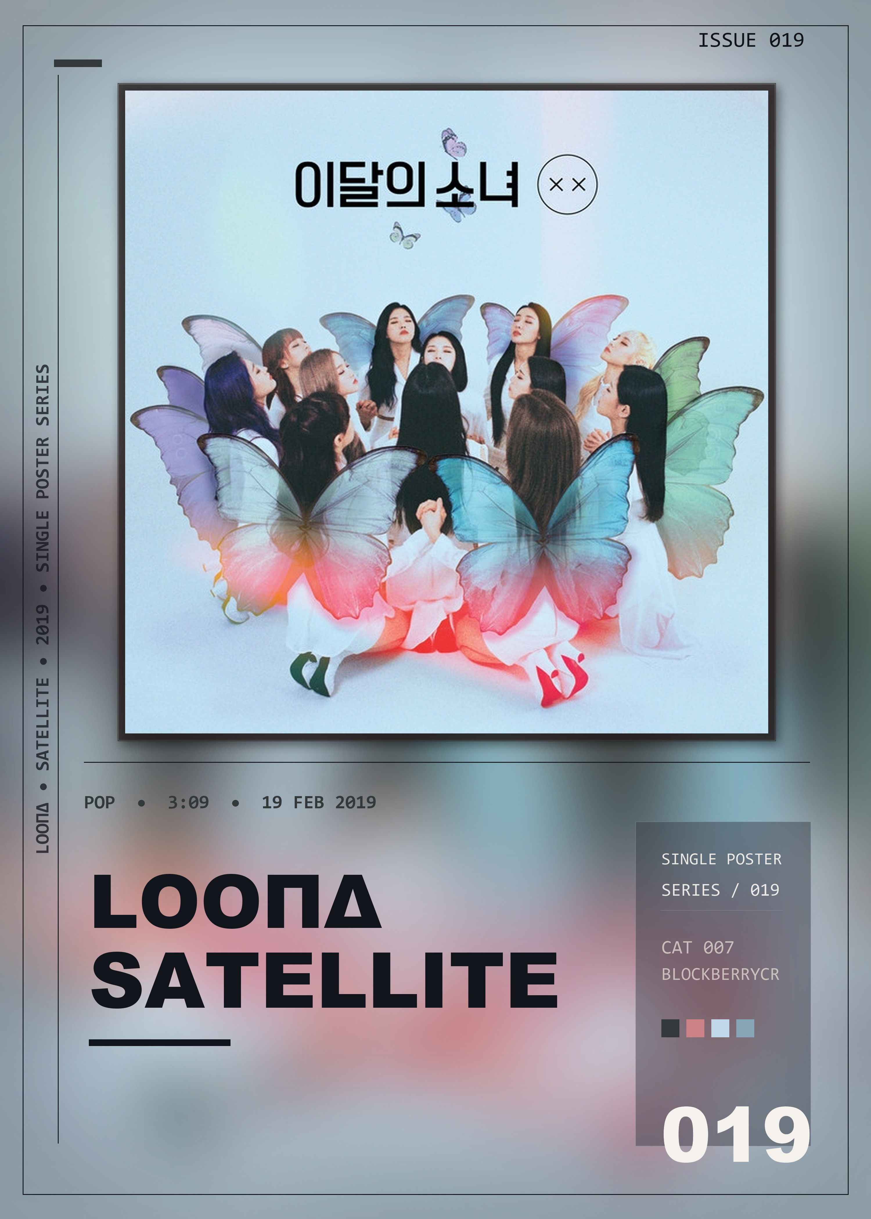Music poster: LOOΠΔ - Satellite