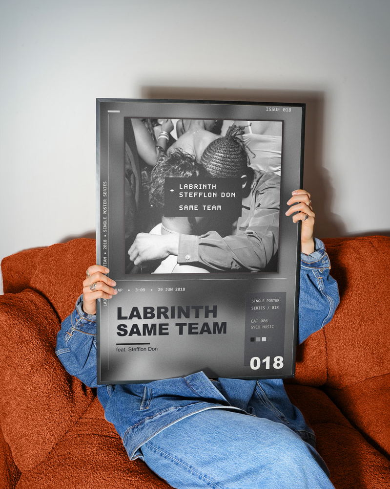 Music poster: Labrinth - Same Team feat Stefflon Don