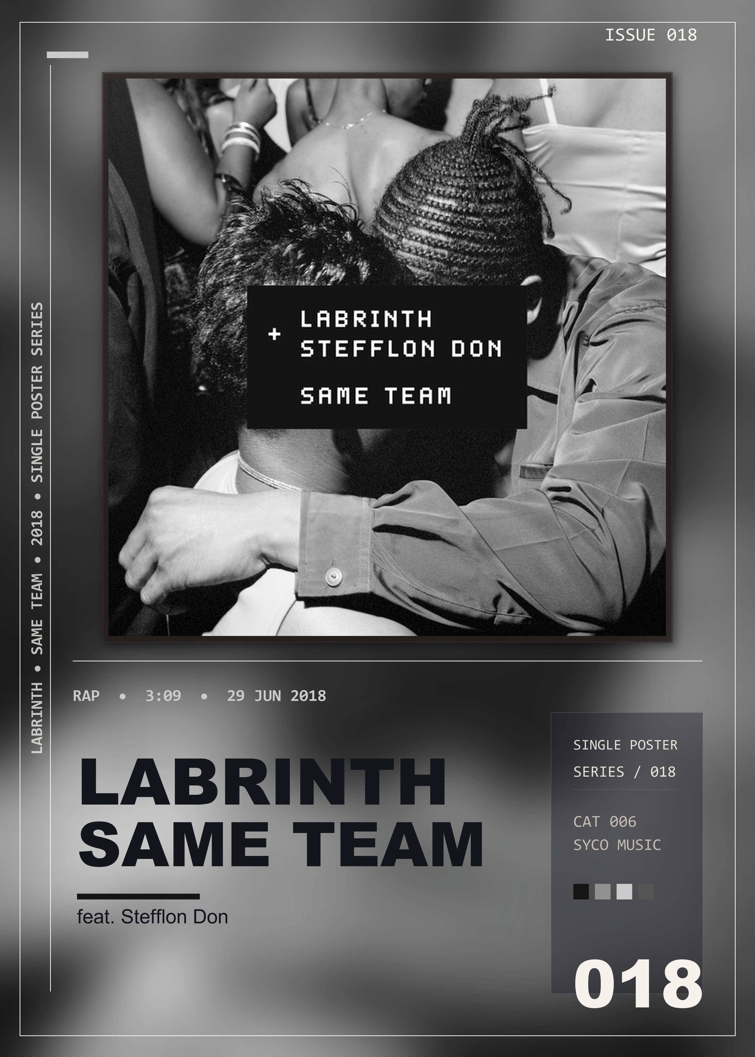 Music poster: Labrinth - Same Team feat Stefflon Don