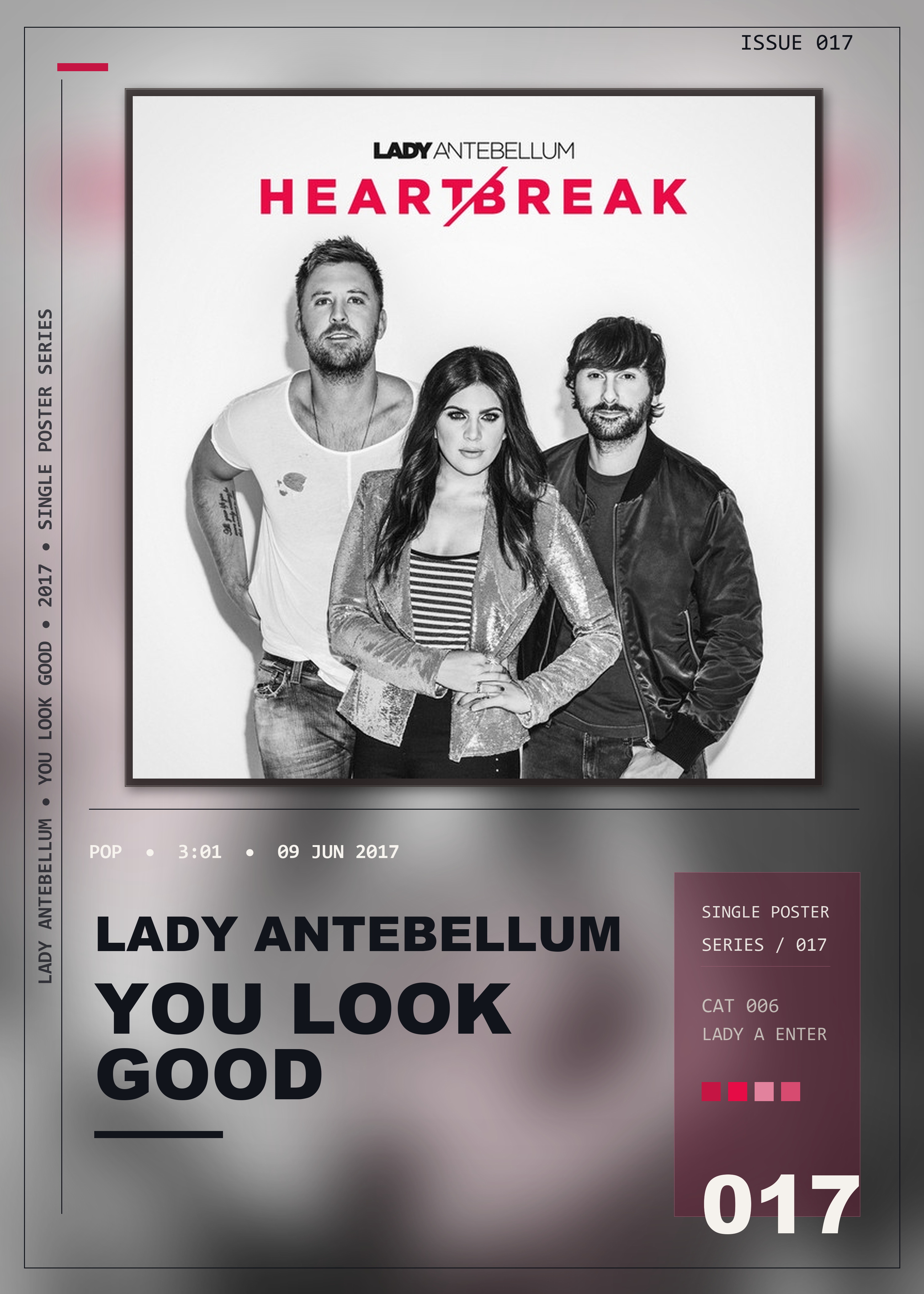 Music poster: Lady Antebellum - You Look Good