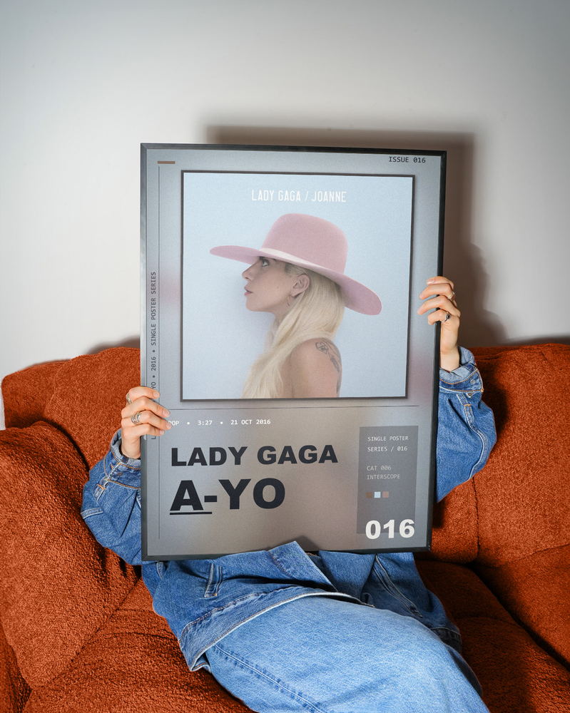 Music poster: Lady Gaga - A-YO