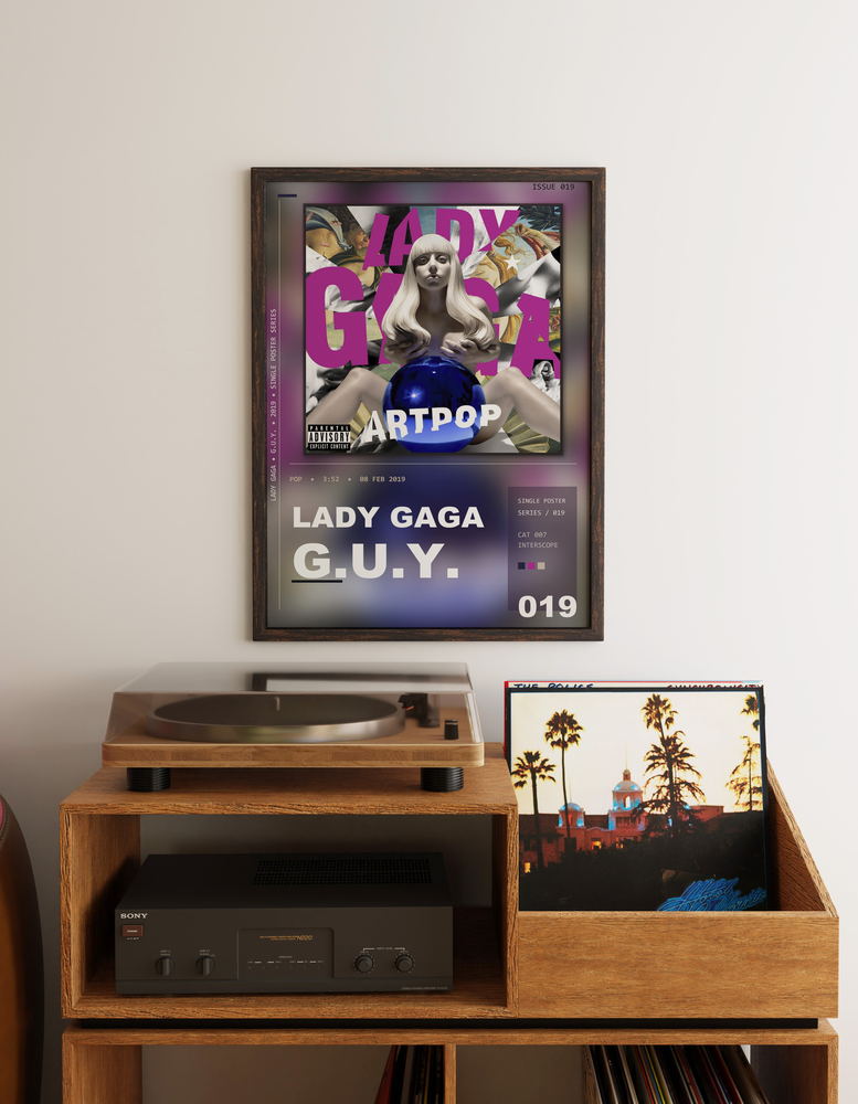 Music poster: Lady Gaga - GUY
