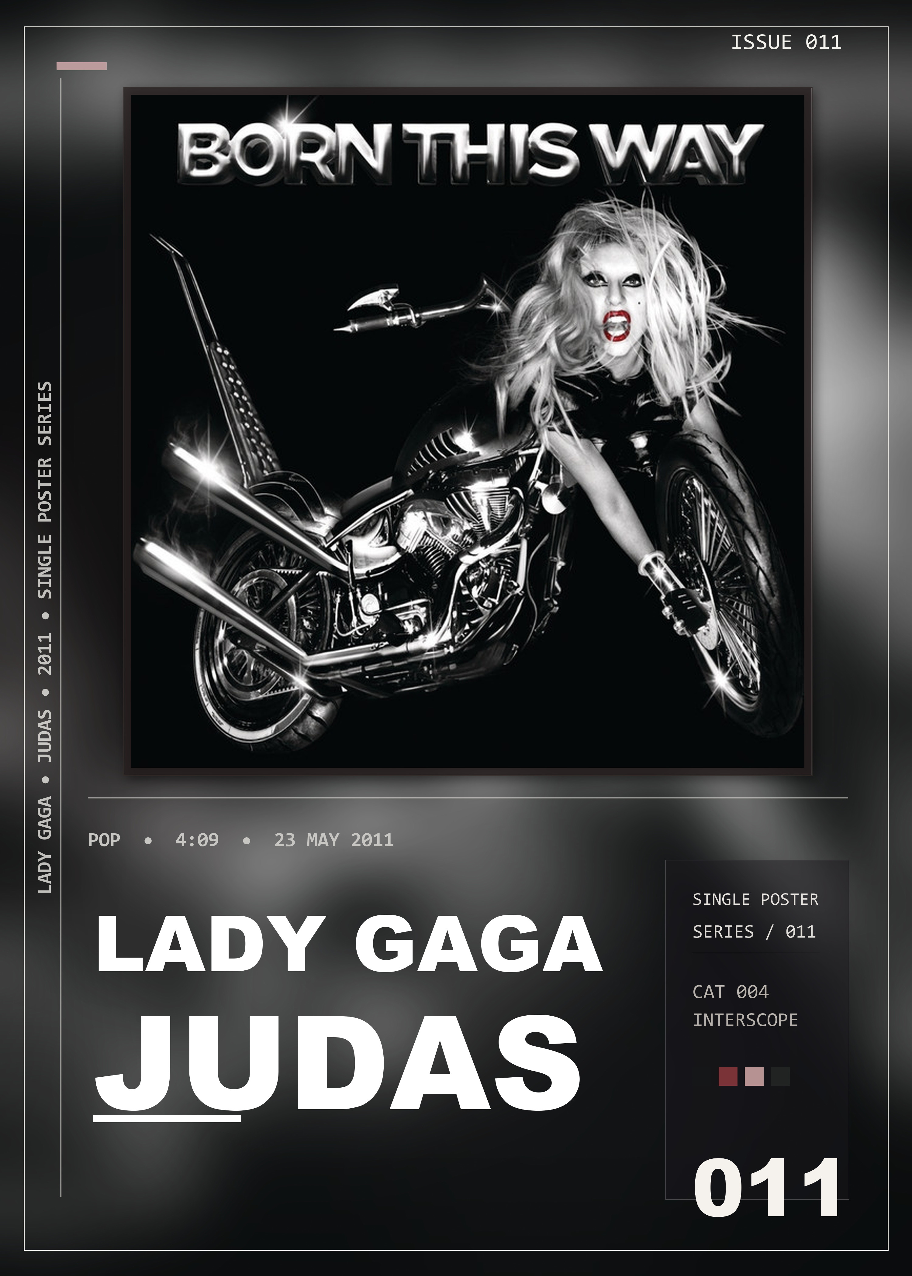 Music poster: Lady Gaga - Judas