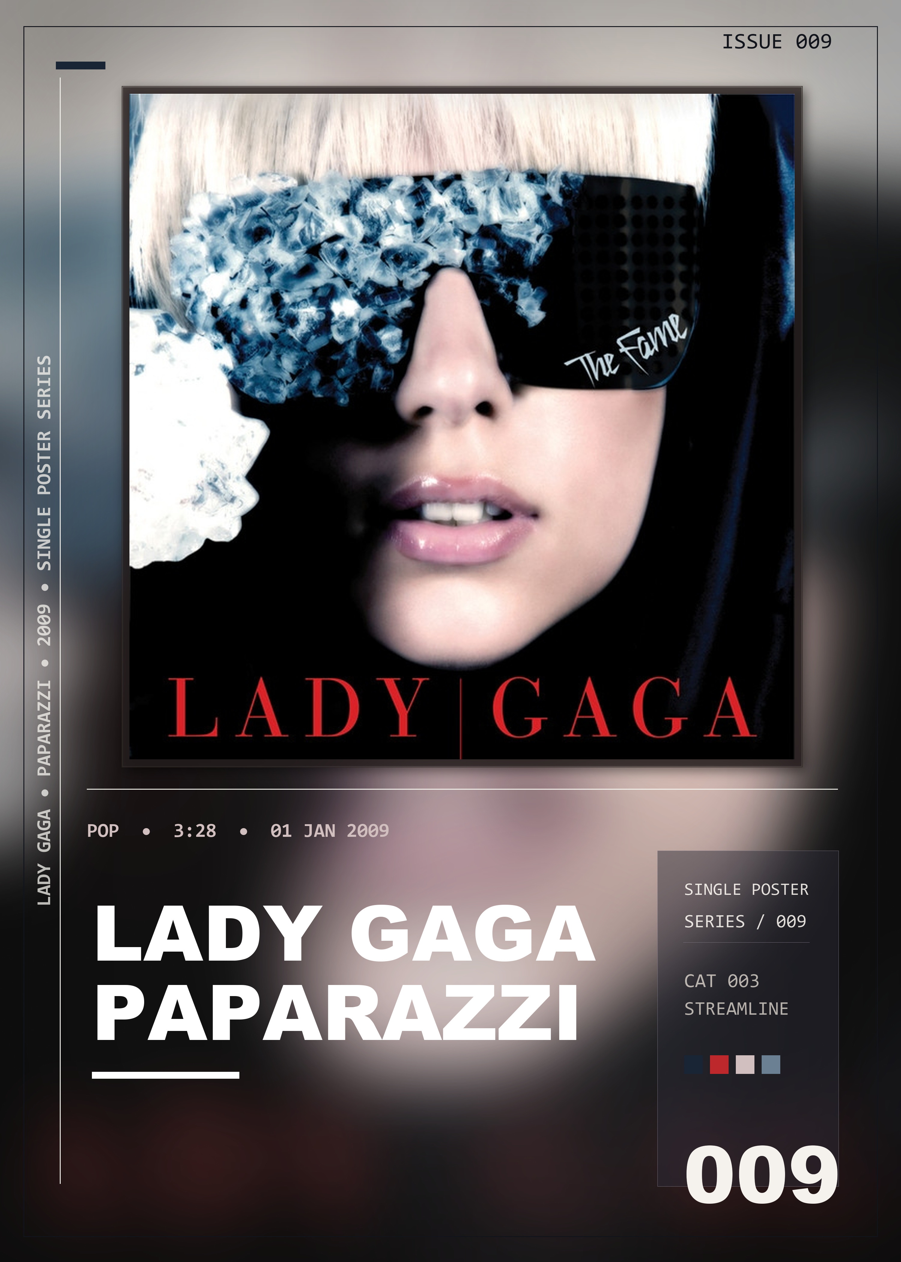 Music poster: Lady Gaga - Paparazzi