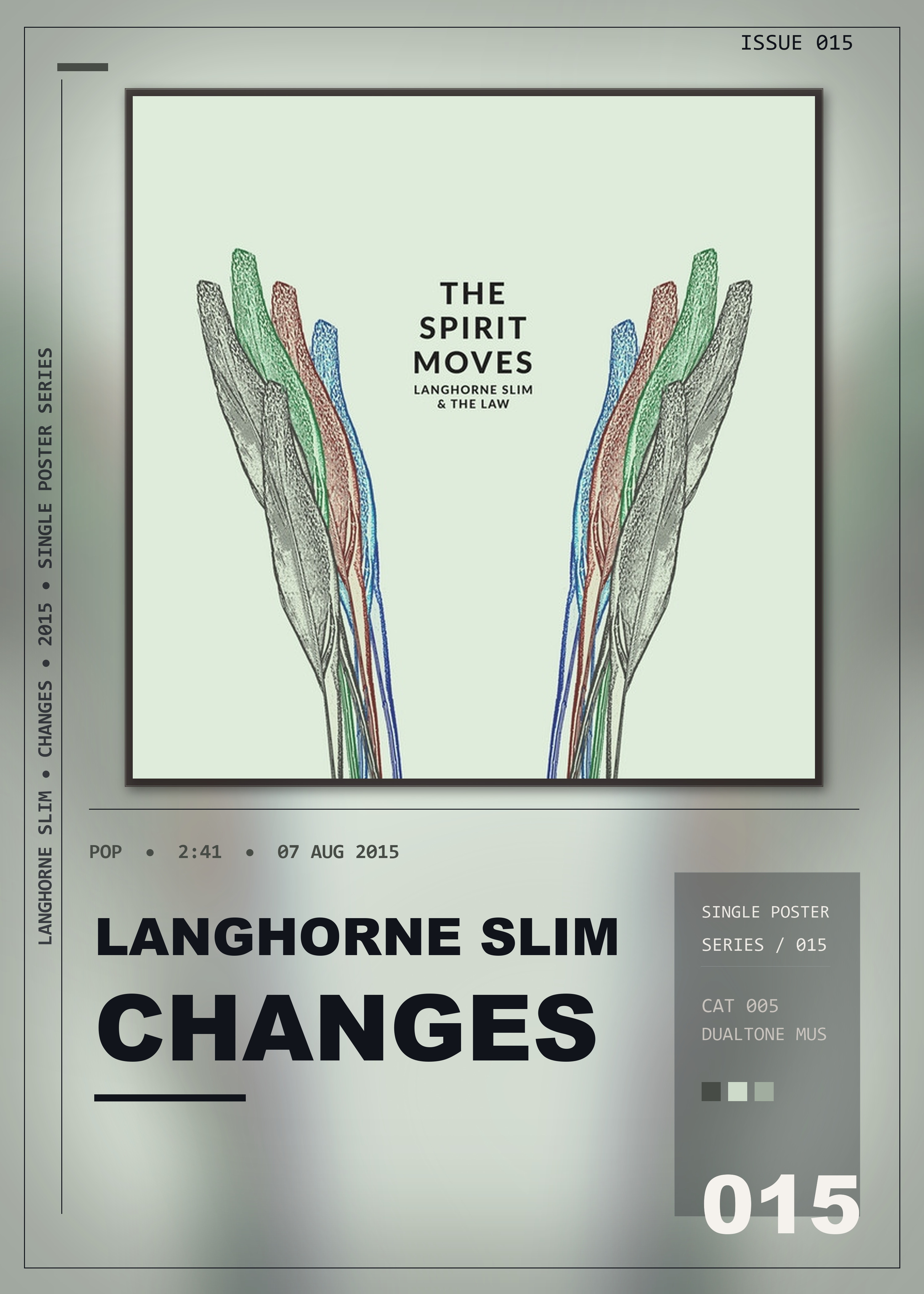 Music poster: Langhorne Slim - Changes
