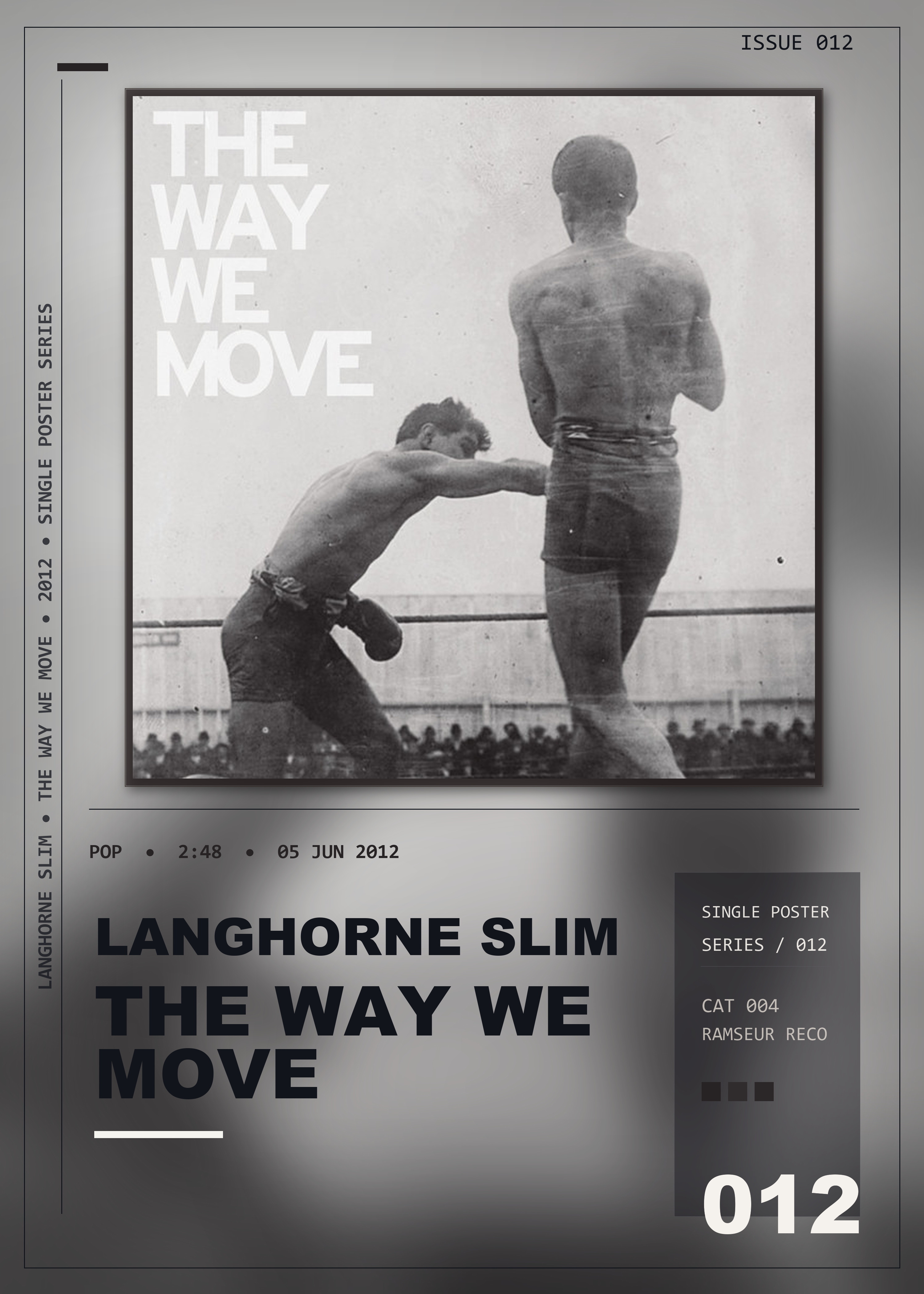 Music poster: Langhorne Slim - The Way We Move